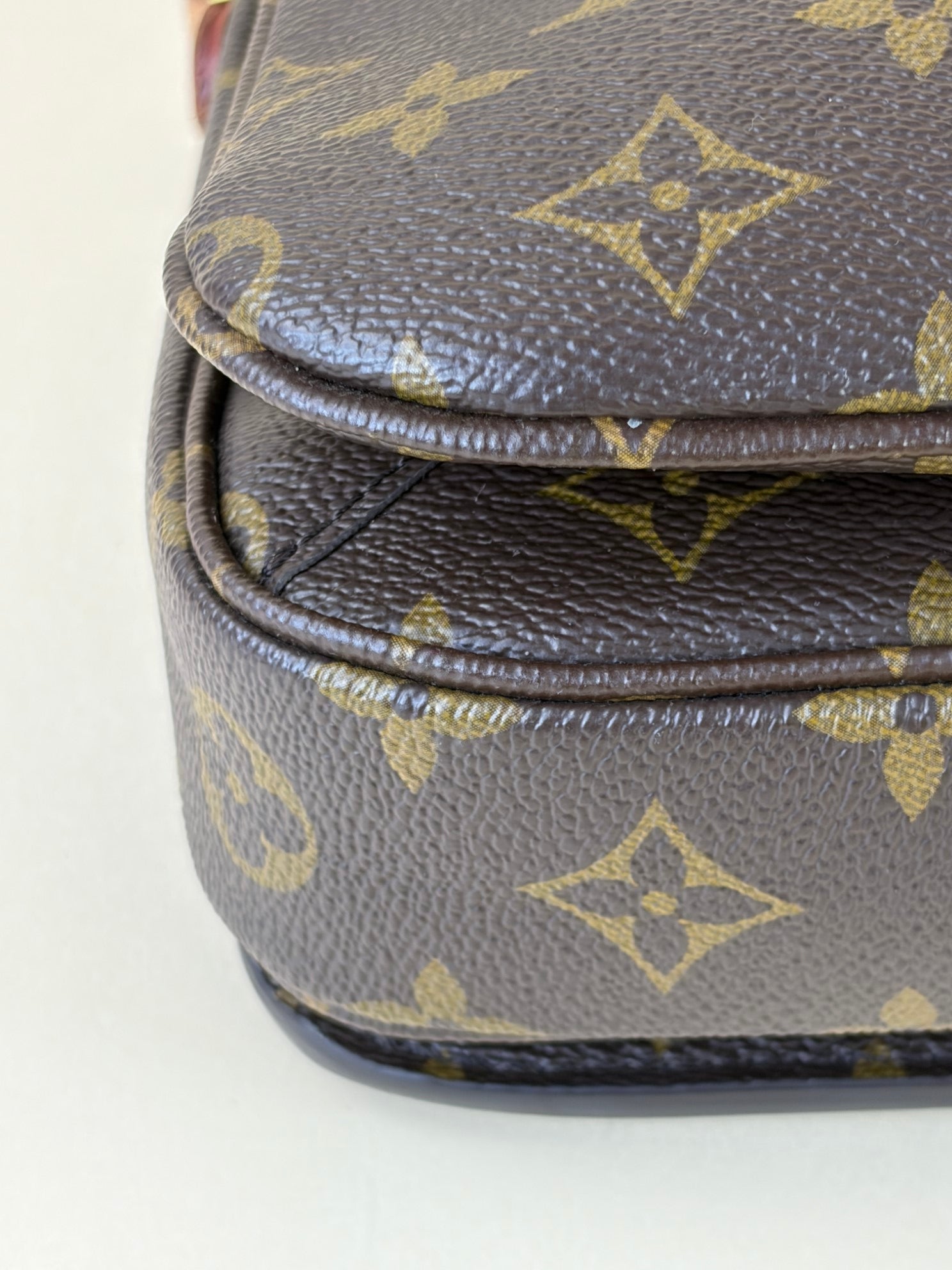 Louis Vuitton Brown Monogram Pochette Metis Bag