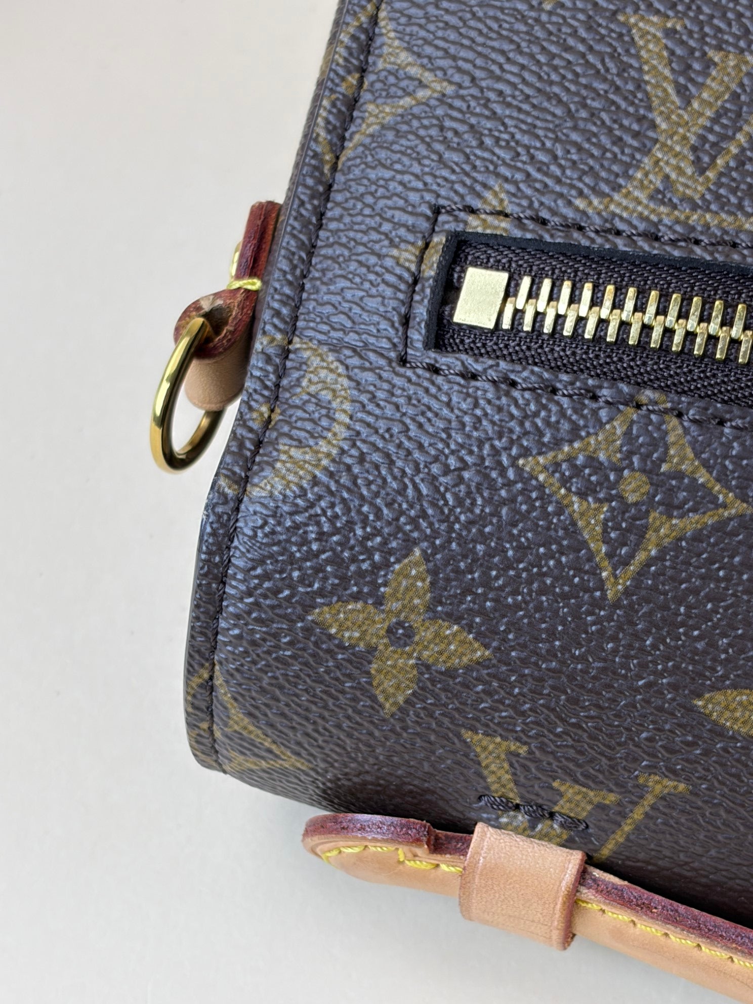 Louis Vuitton Brown Monogram Pochette Metis Bag