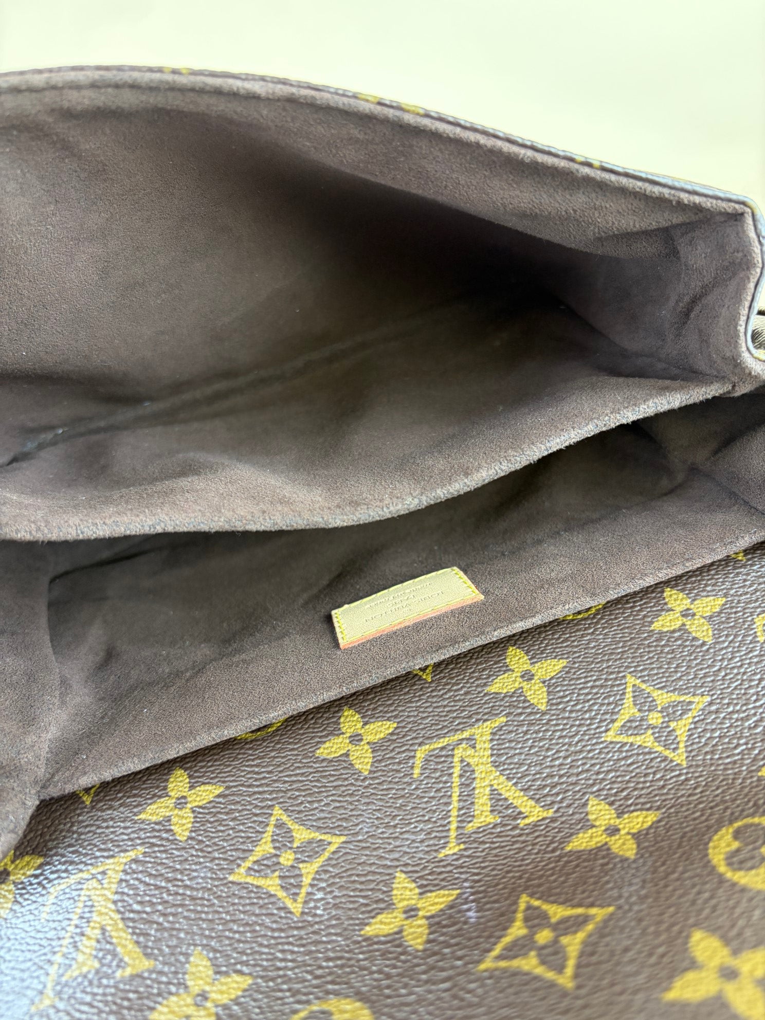 Louis Vuitton Brown Monogram Pochette Metis Bag