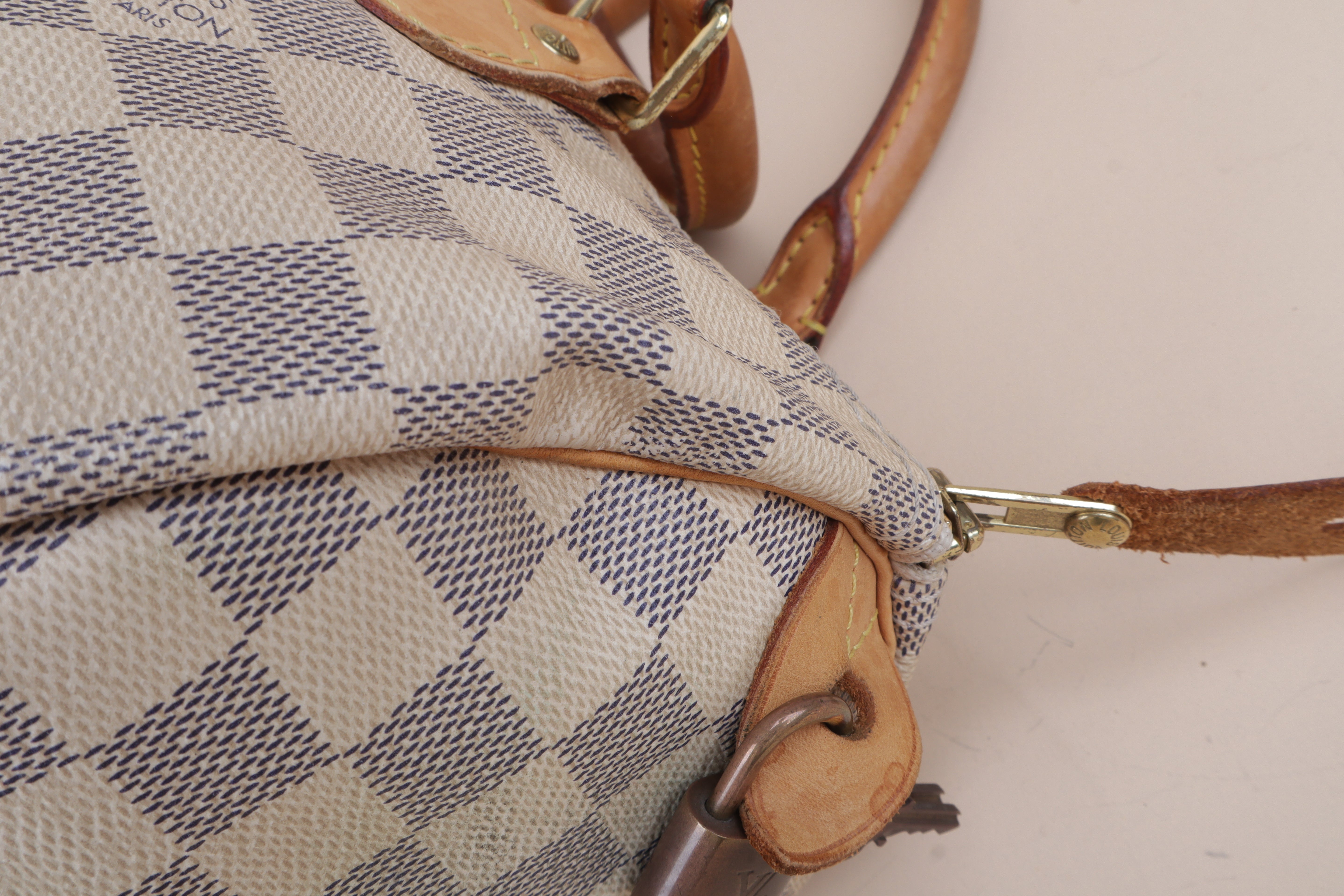 Louis Vuitton Damier Azur Speedy 30 Bag