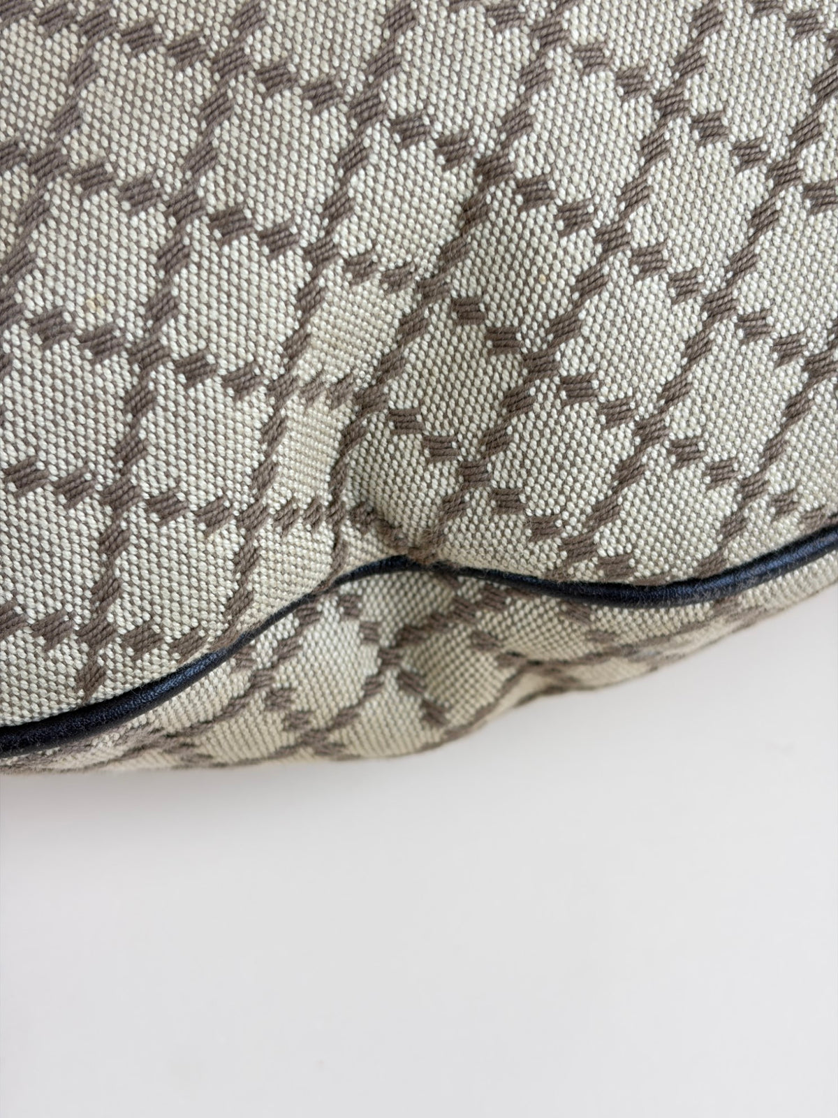 Gucci beige/brown diamante canvas