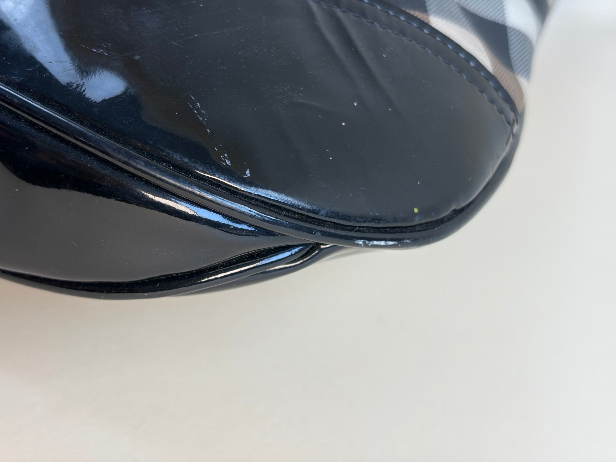 Burberry black Nova Check Brooke Hobo Bag