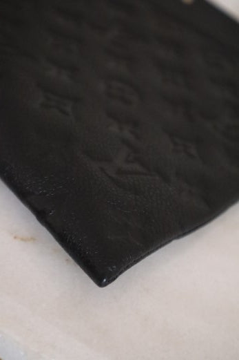 Louis Vuitton Black Monogram Empreinte Daily Pouch