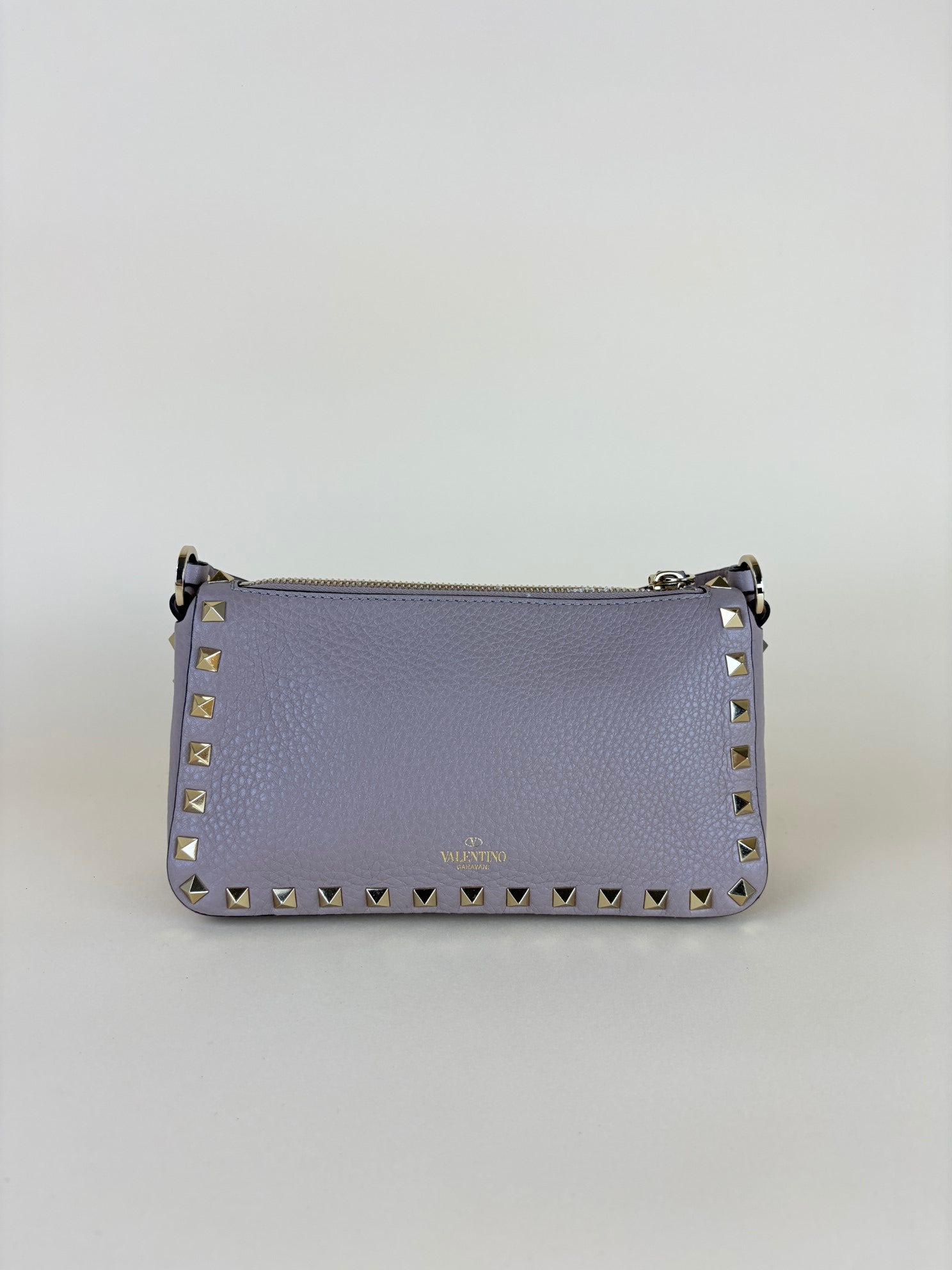 Valentino nude Rockstud Small Crossbody Bag