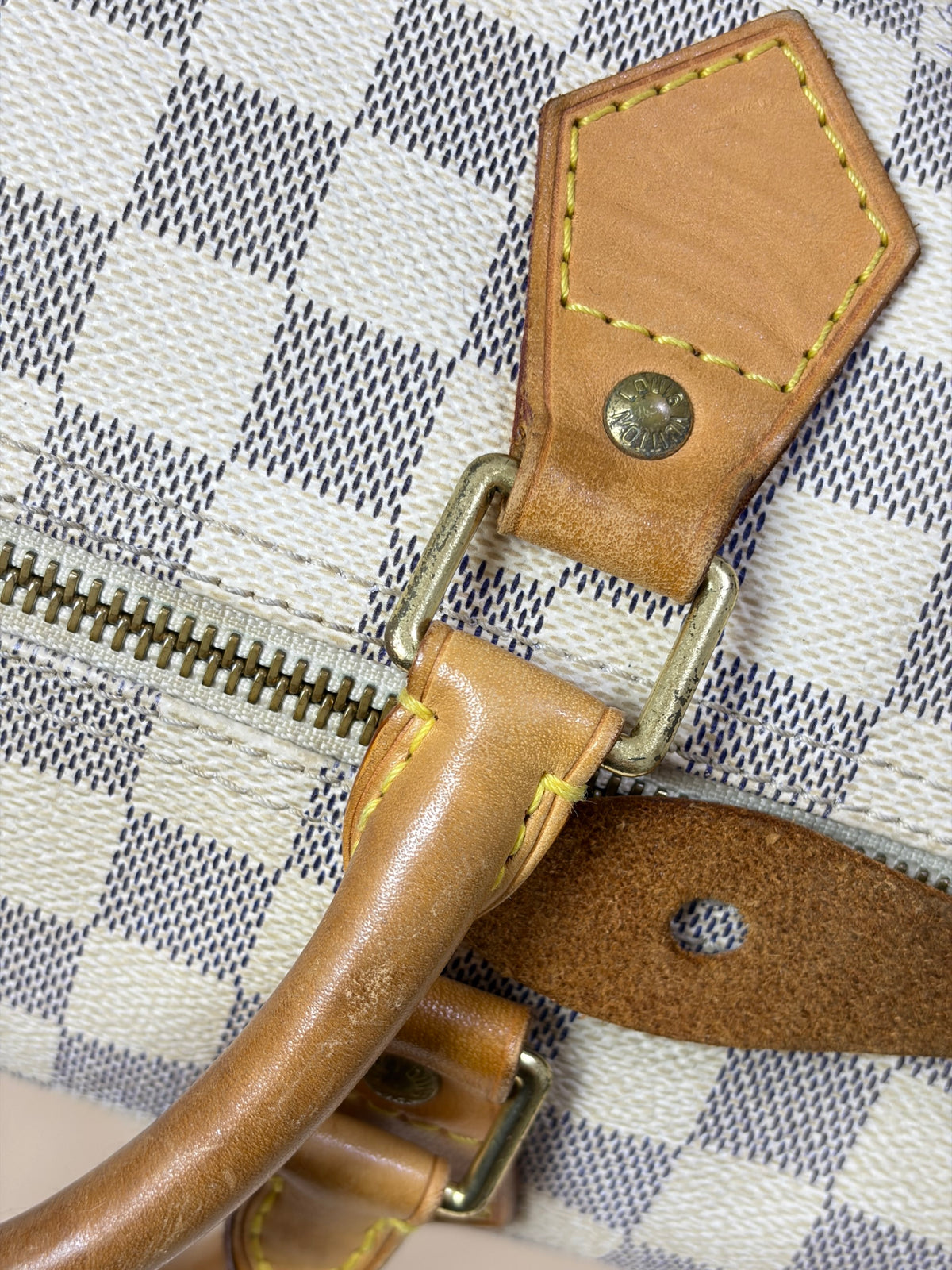 Louis Vuitton Damier Azur Speedy 30 Bag