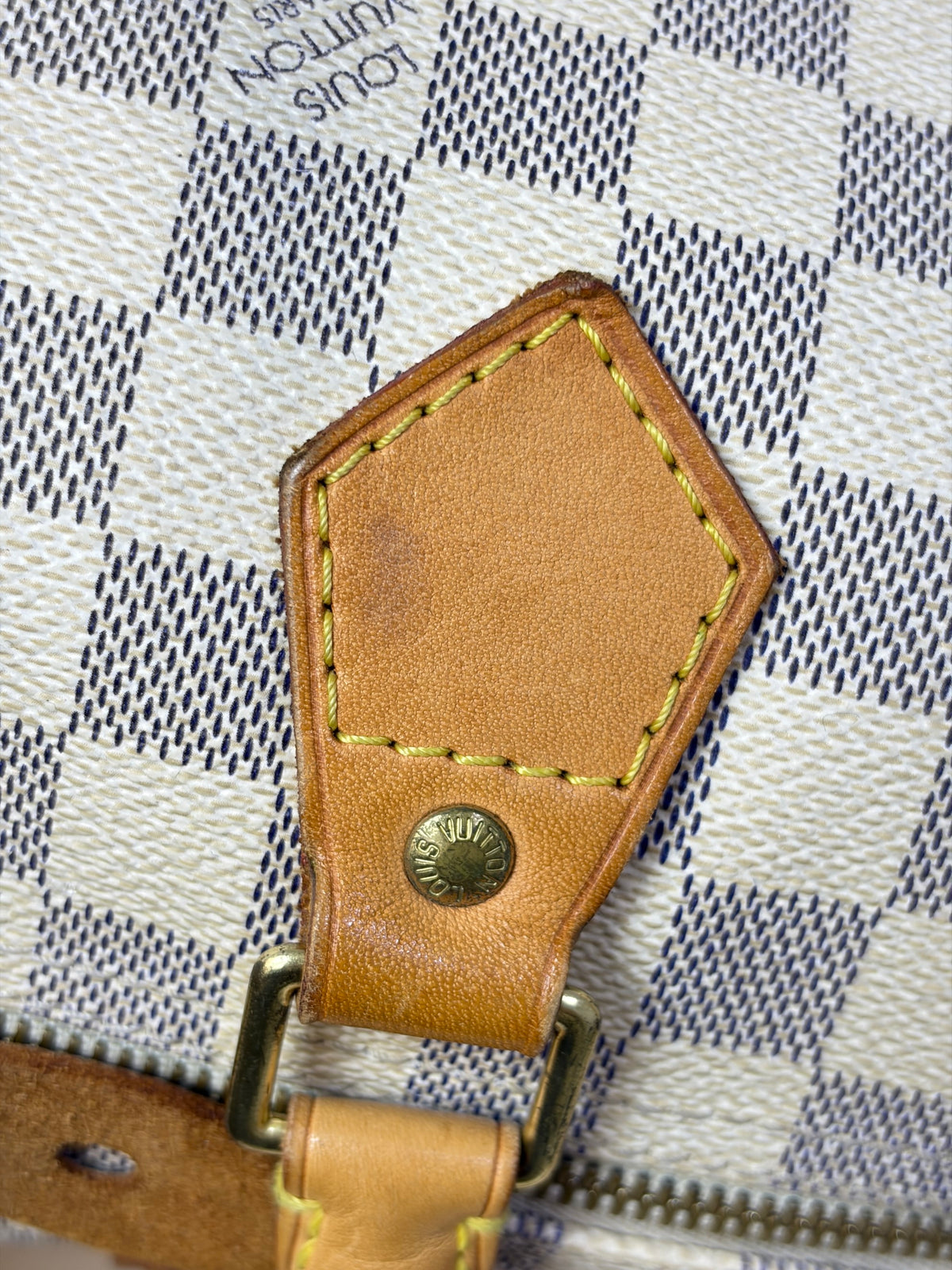 Louis Vuitton Damier Azur Speedy 30 Bag