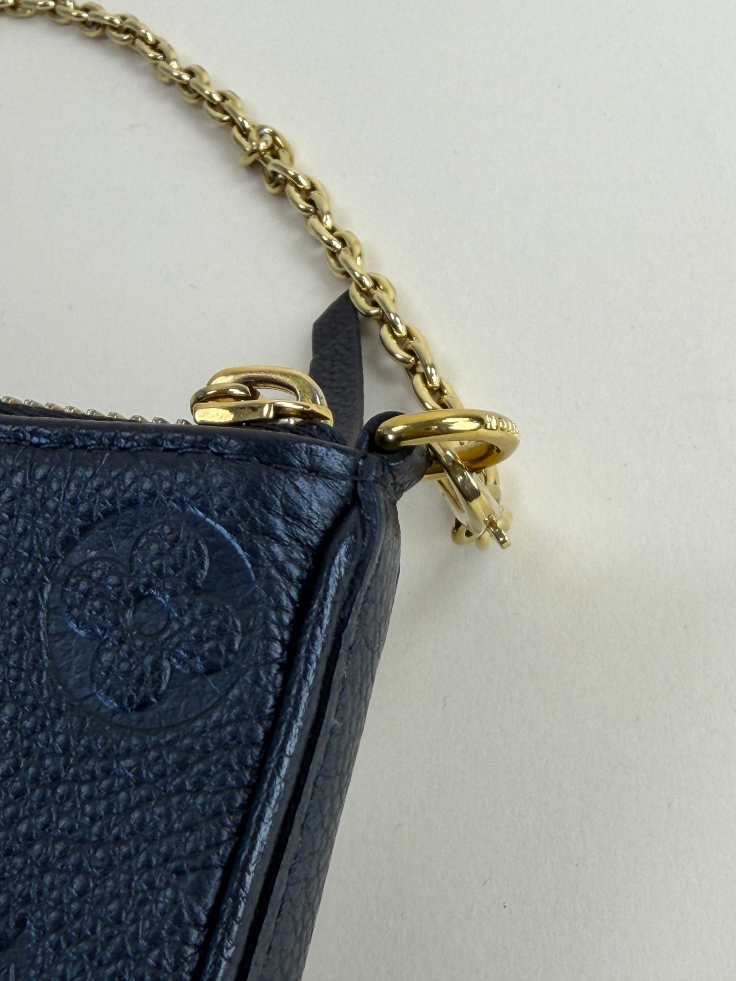 Louis Vuitton Black Monogram Empreinte easy pouch on strap
