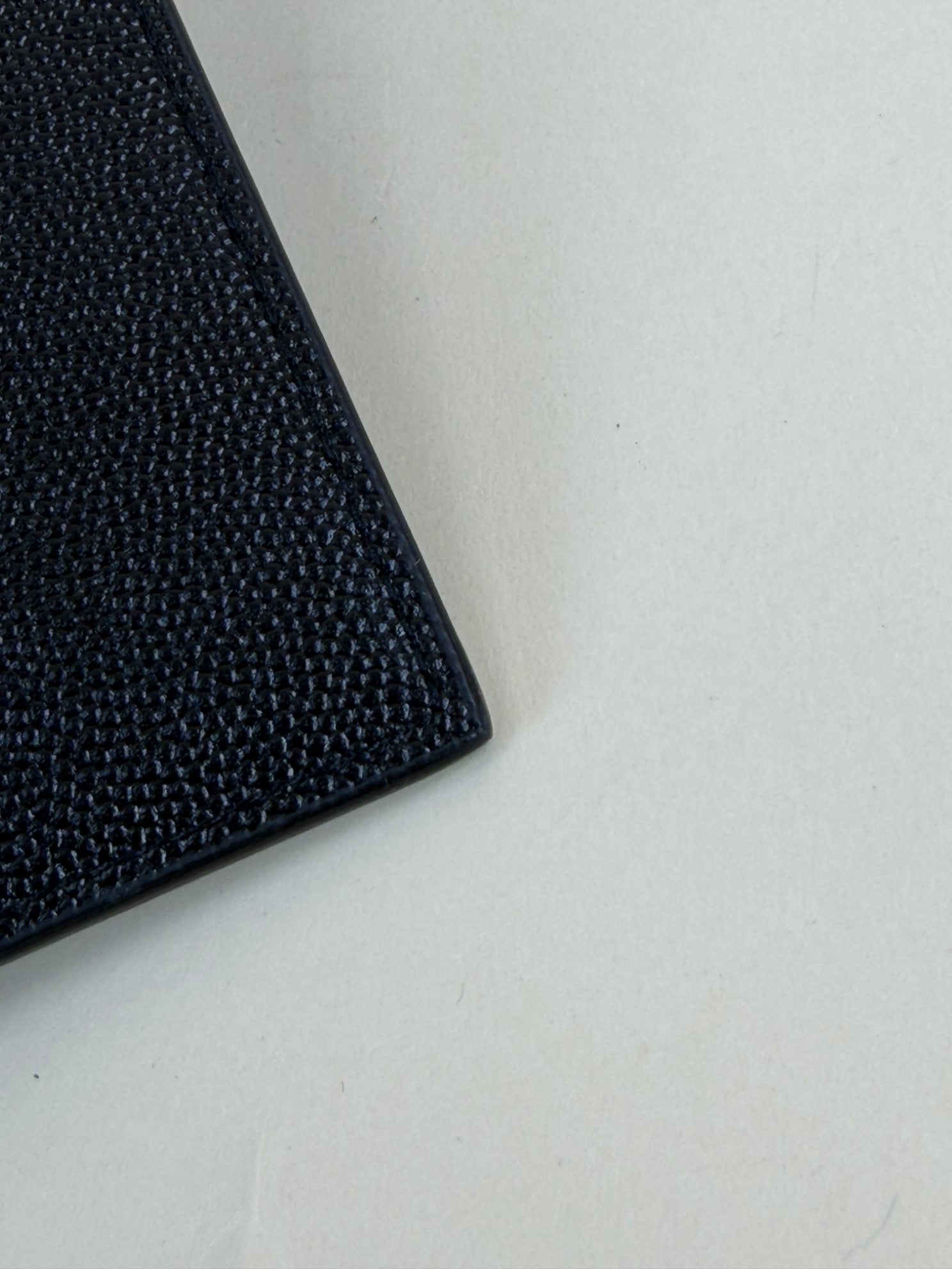 YSL Black Uptown Pouch
