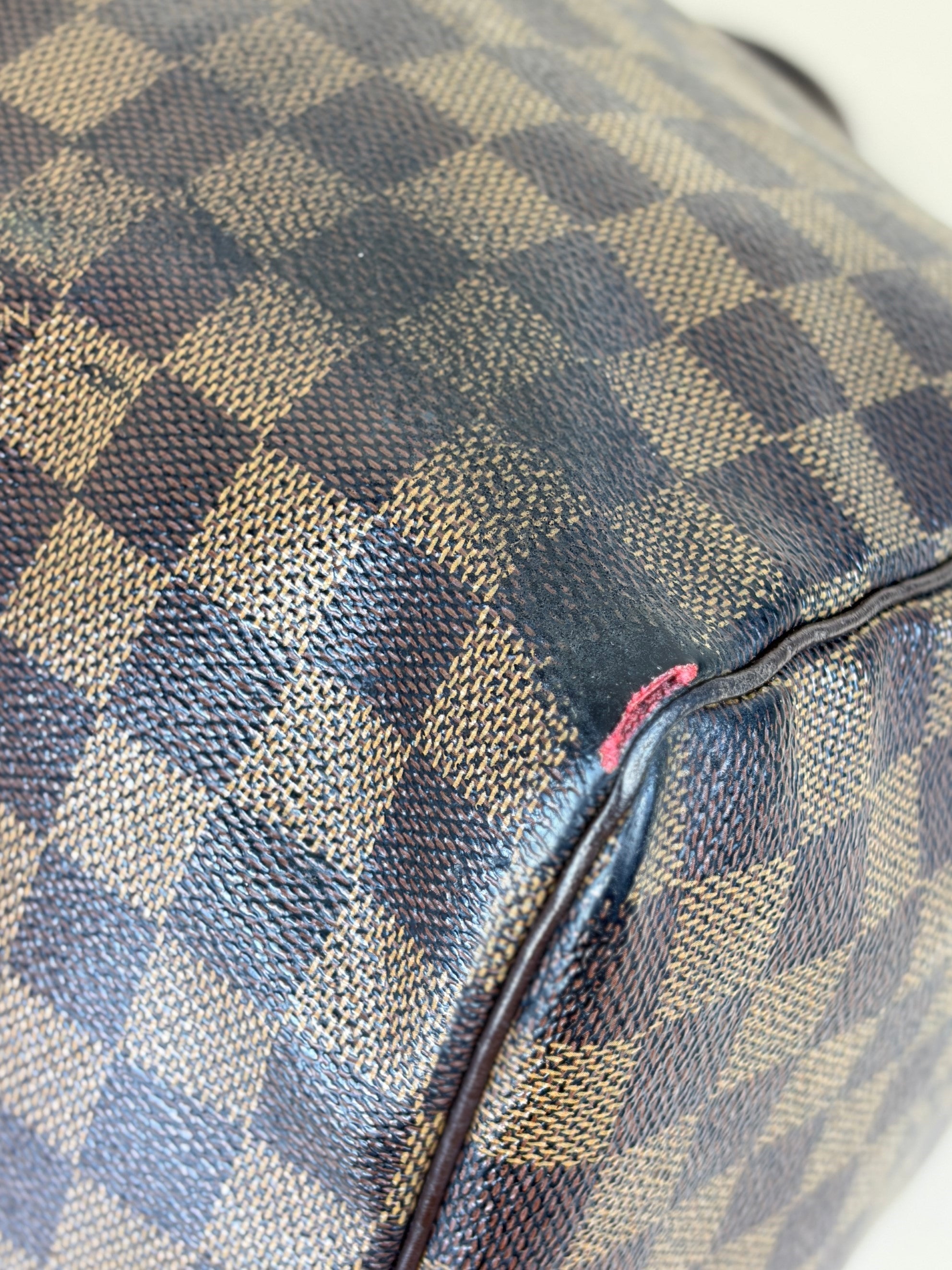 Louis Vuitton Damier Ebene Speedy 35  tote bag