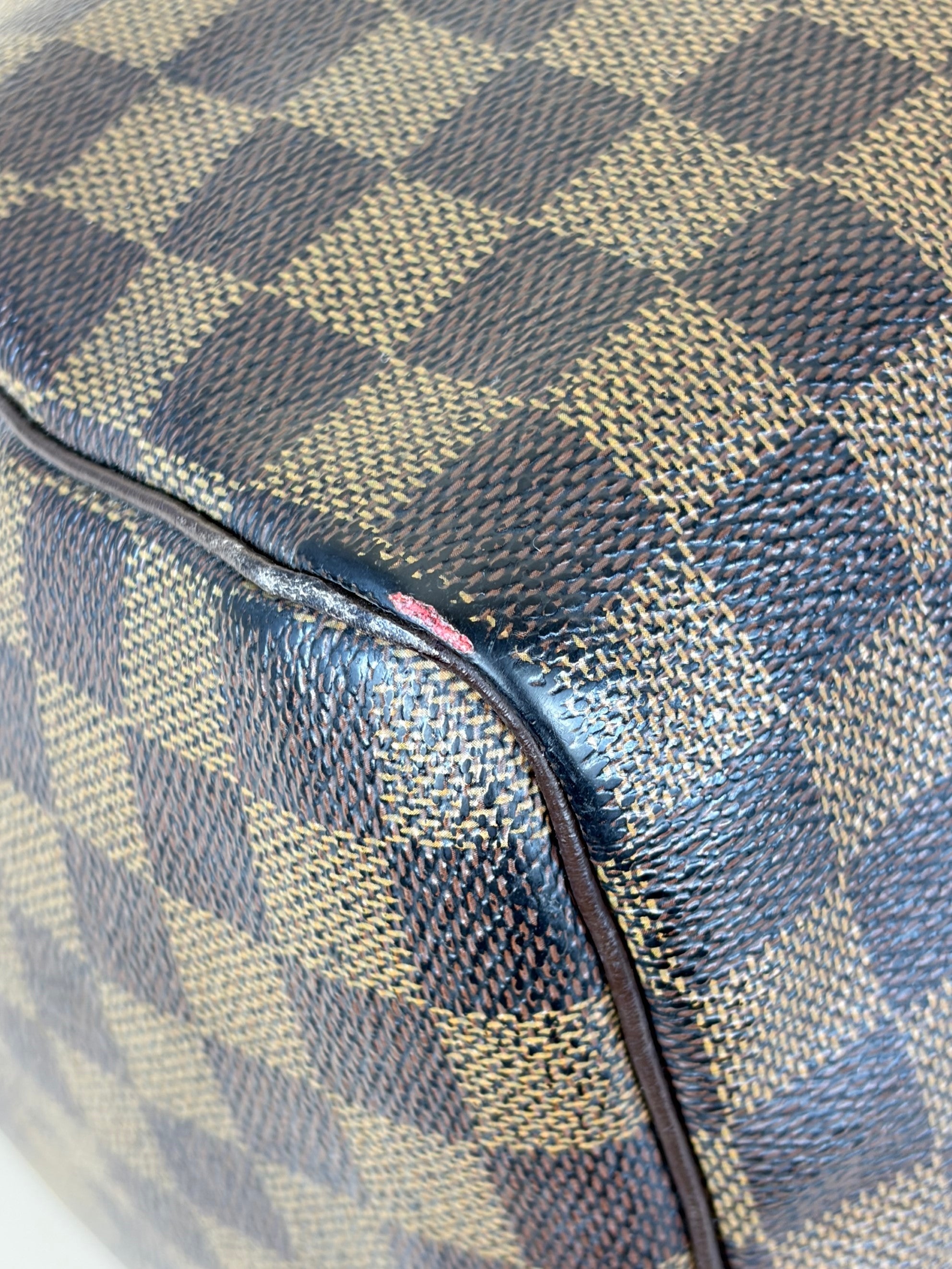 Louis Vuitton Damier Ebene Speedy 35  tote bag