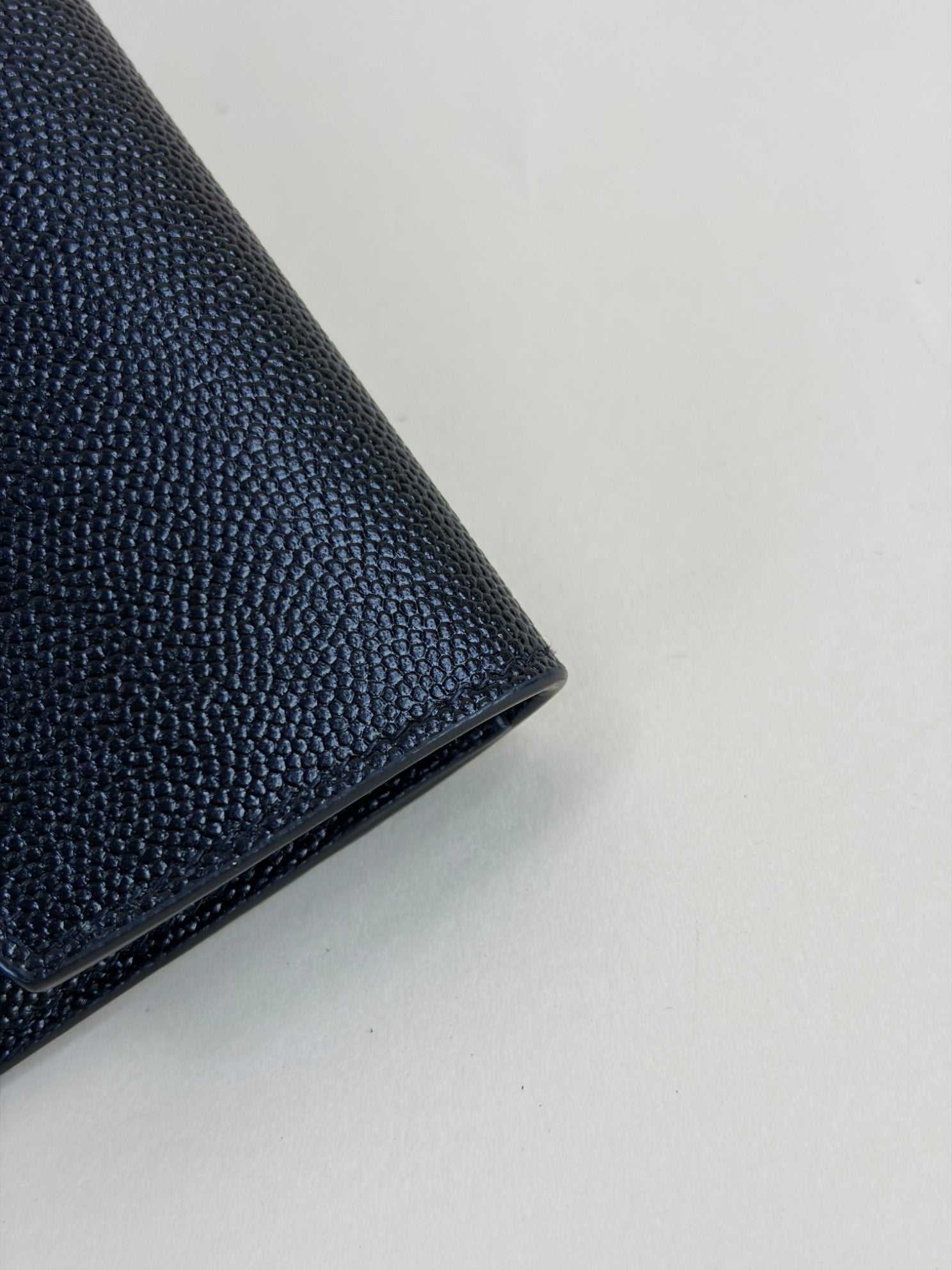 YSL Black Uptown Pouch