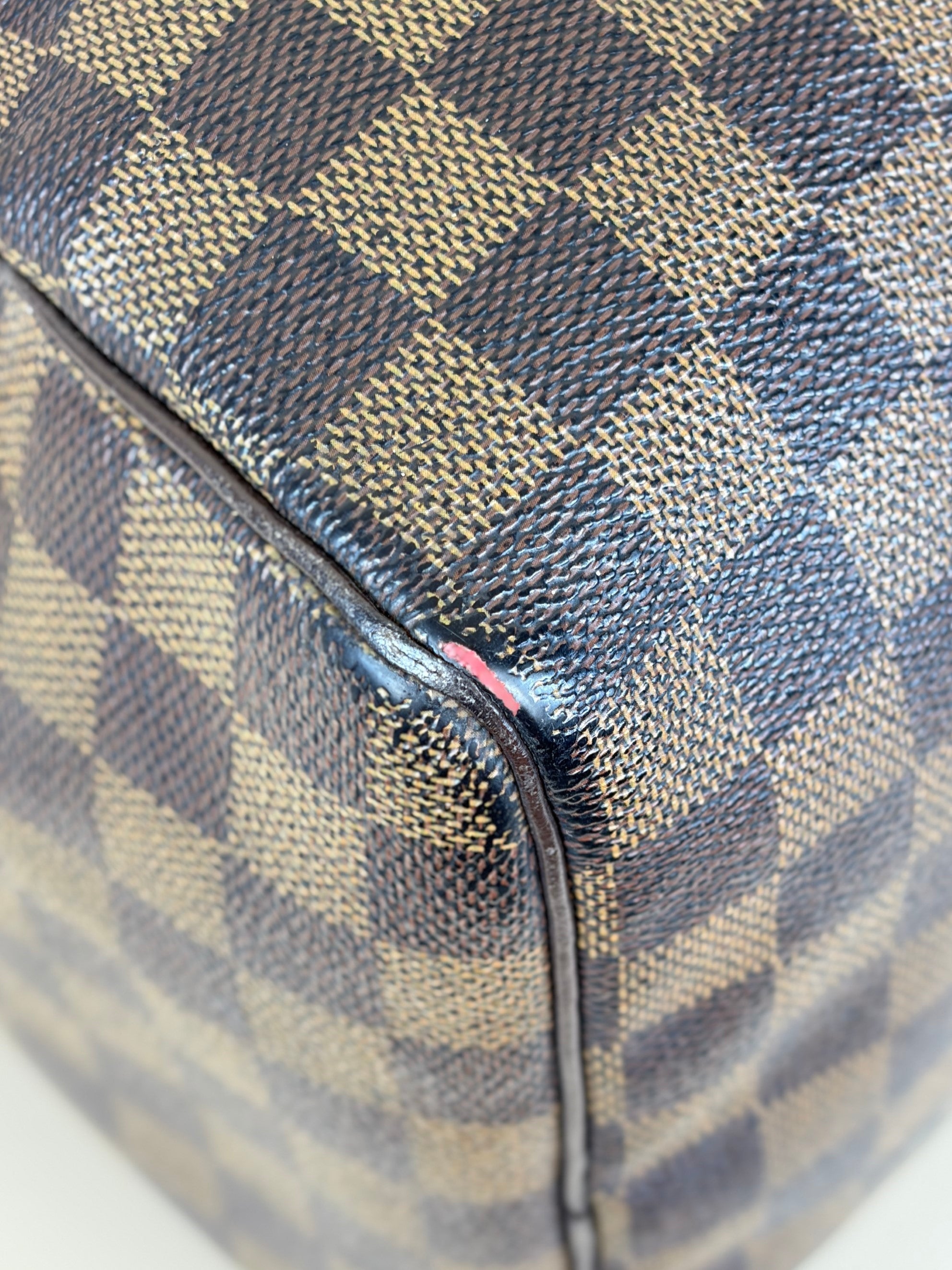 Louis Vuitton Damier Ebene Speedy 35  tote bag