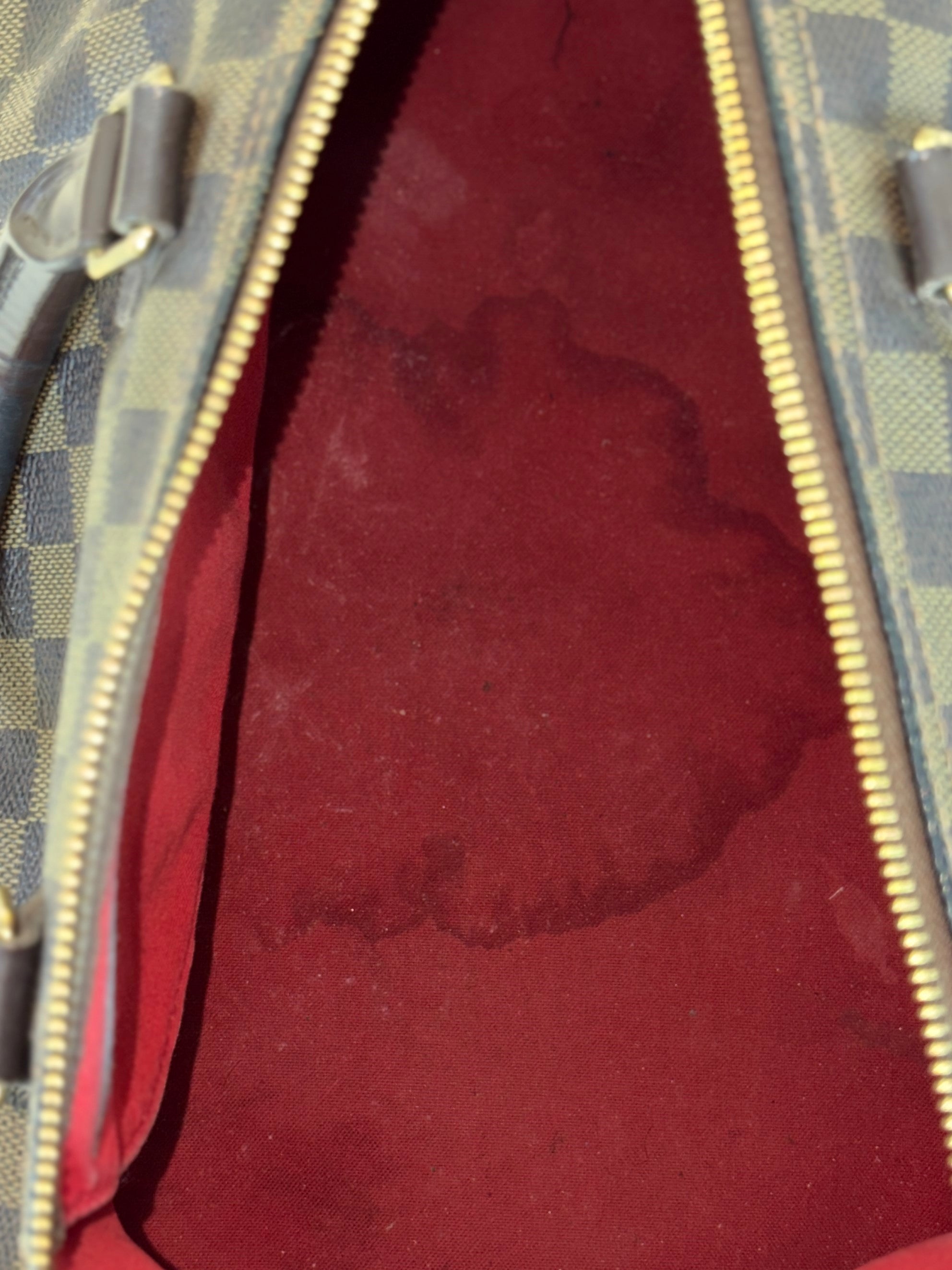 Louis Vuitton Damier Ebene Speedy 35  tote bag