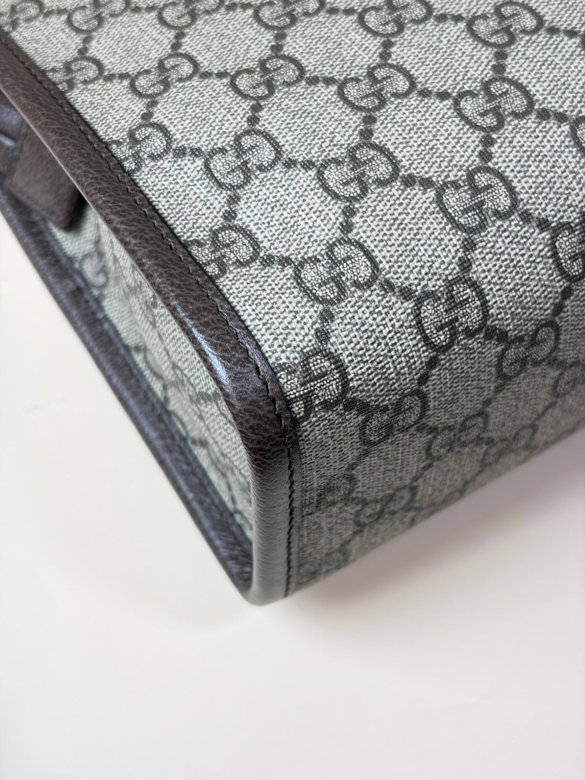Gucci gg supreme monogram Ophidia toilerty case
