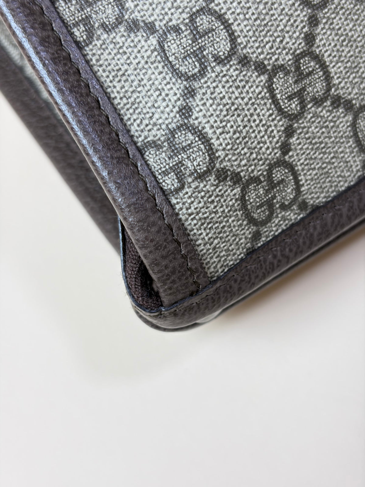 Gucci gg supreme monogram Ophidia toilerty case