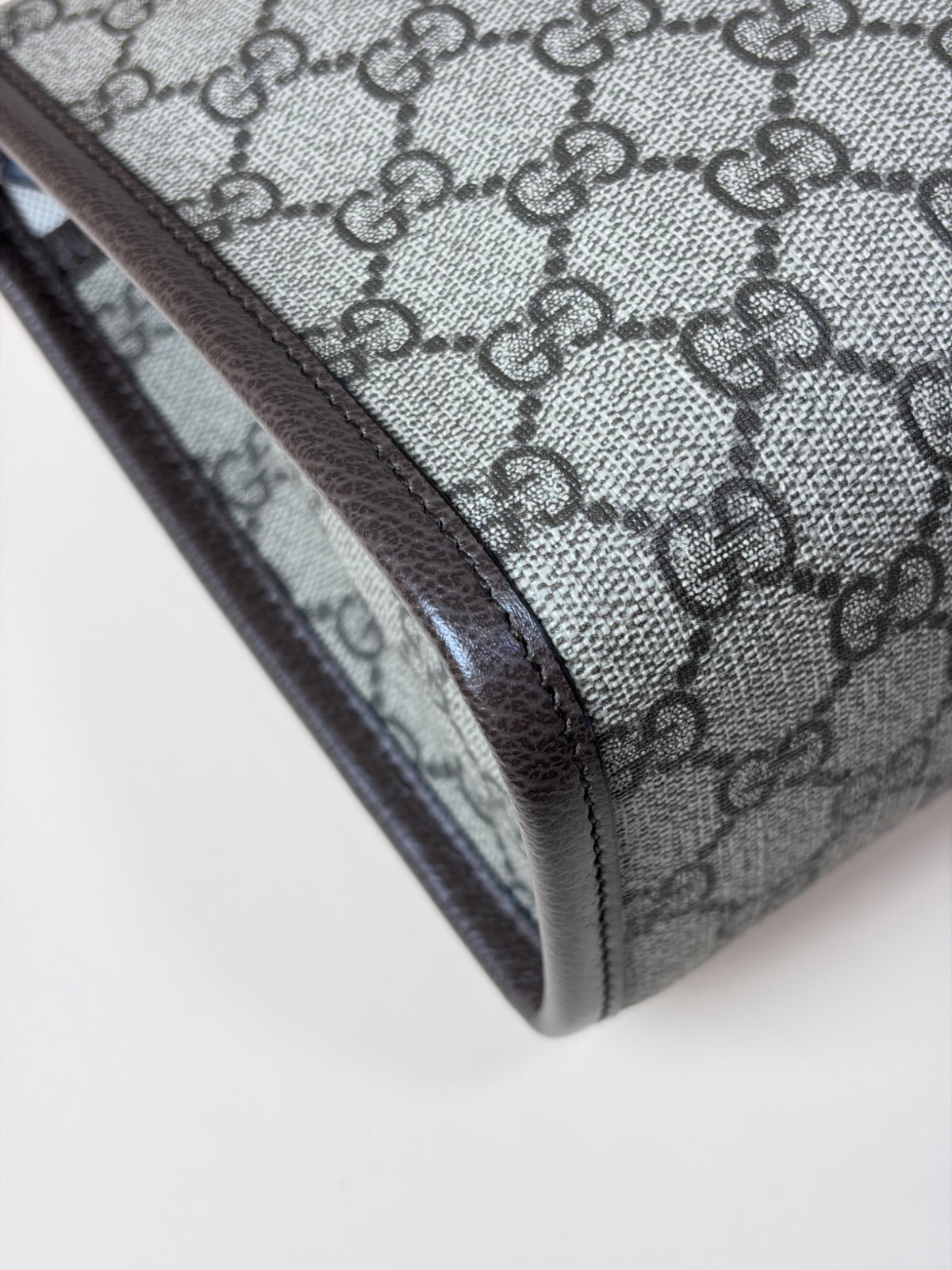 Gucci gg supreme monogram Ophidia toilerty case