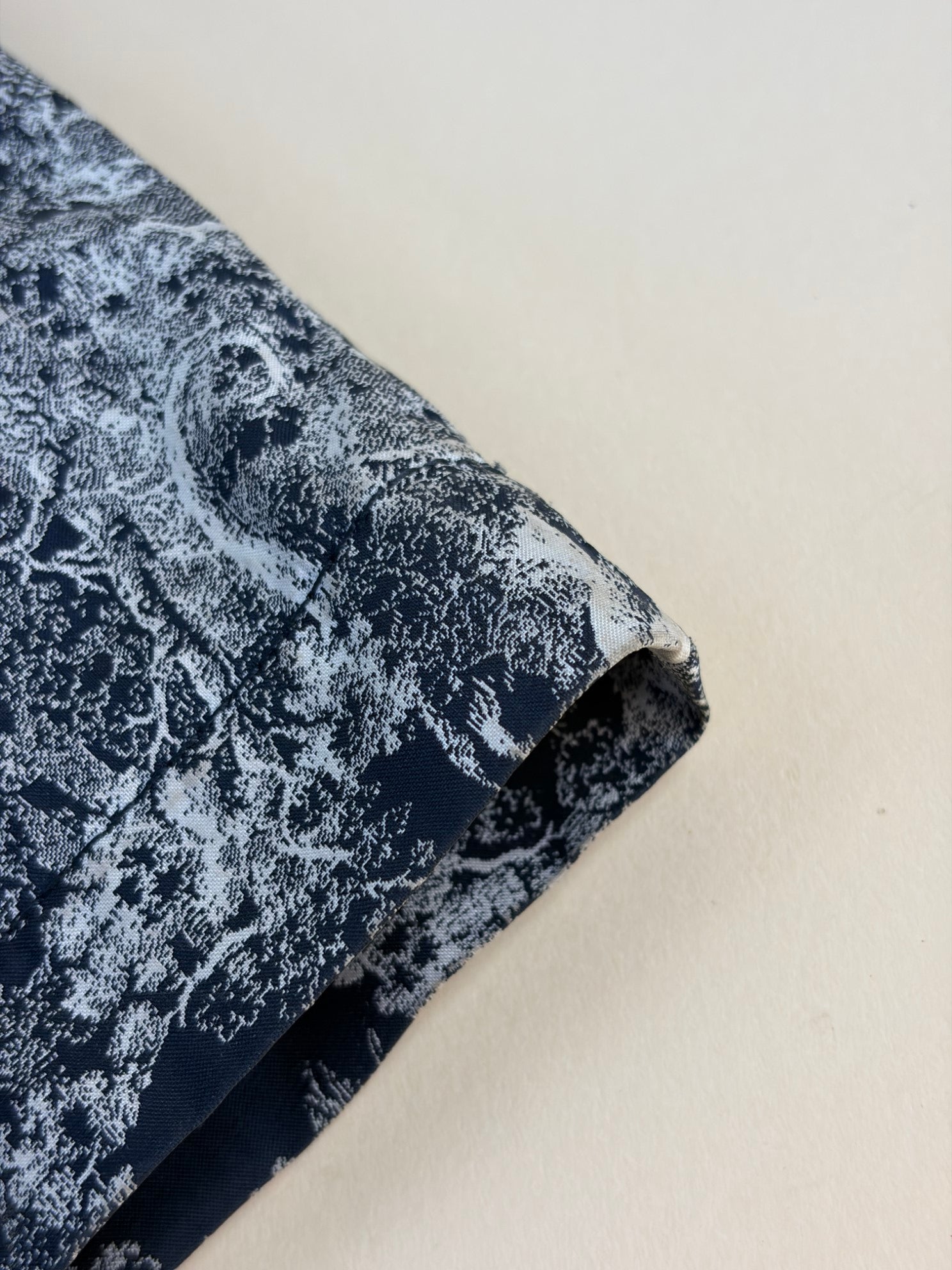 Christian Dior Navy Toile De Jouy Reverse Technical Fabric Travel Zipped Pouch