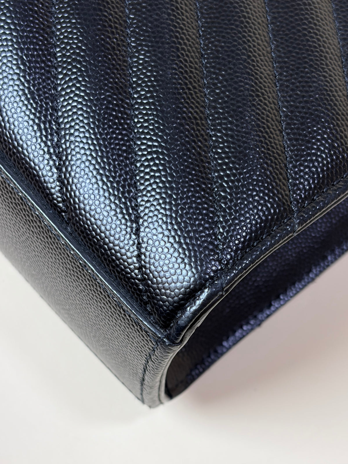 YSL black Envelope shoulder bag