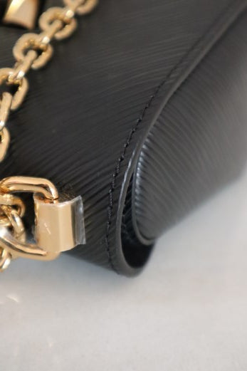 Louis Vuitton Noir Twist PM Shoulder Bag