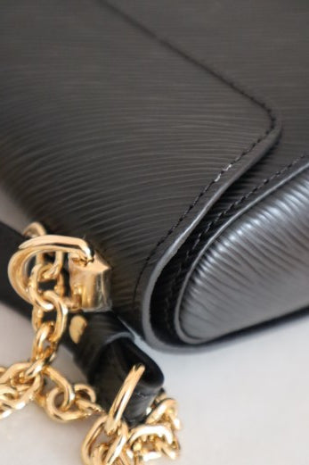 Louis Vuitton Noir Twist PM Shoulder Bag