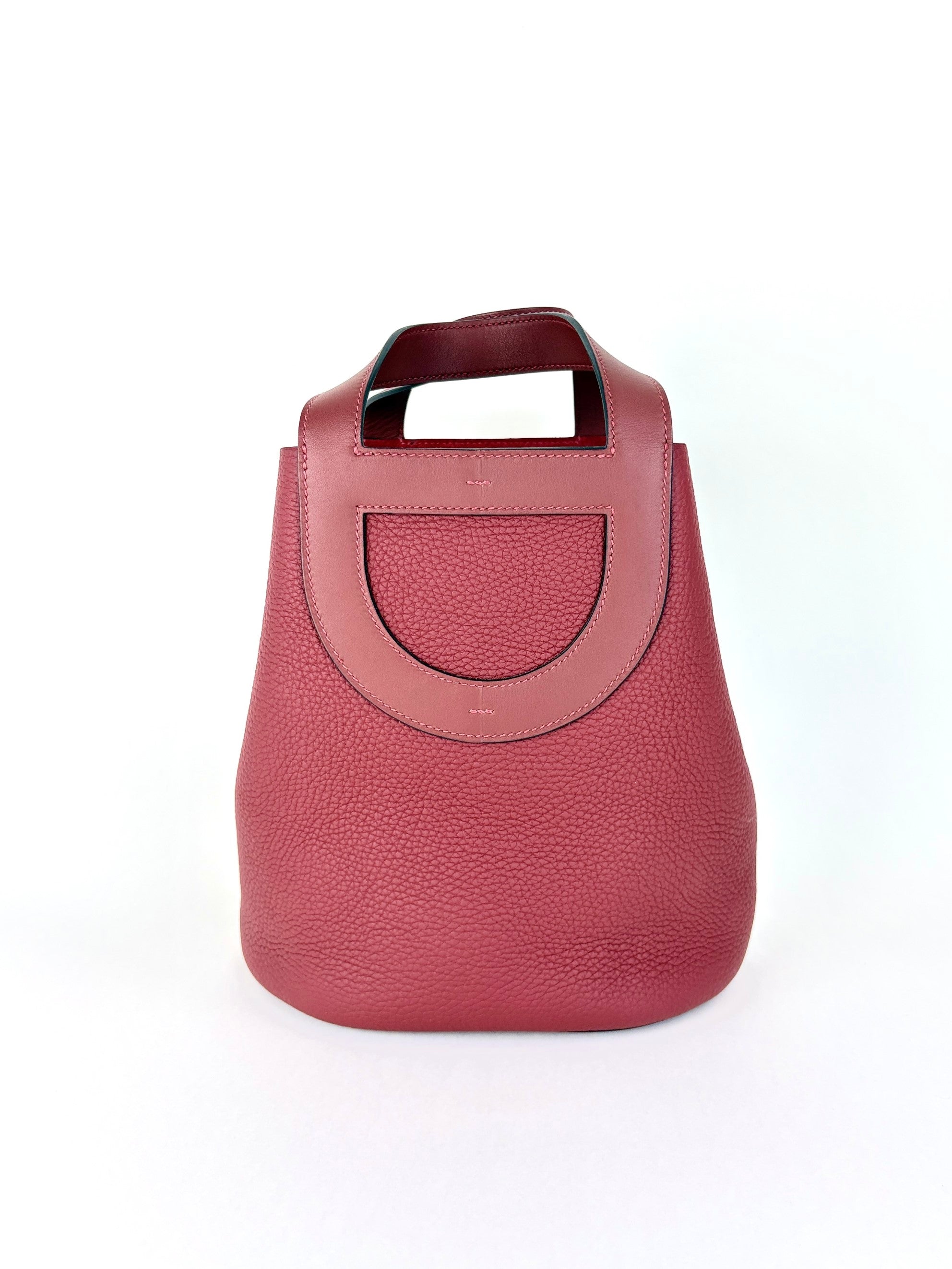 Hermes rouge h tourbillon Clemence swift in the loop 23 Loop 18 Bag