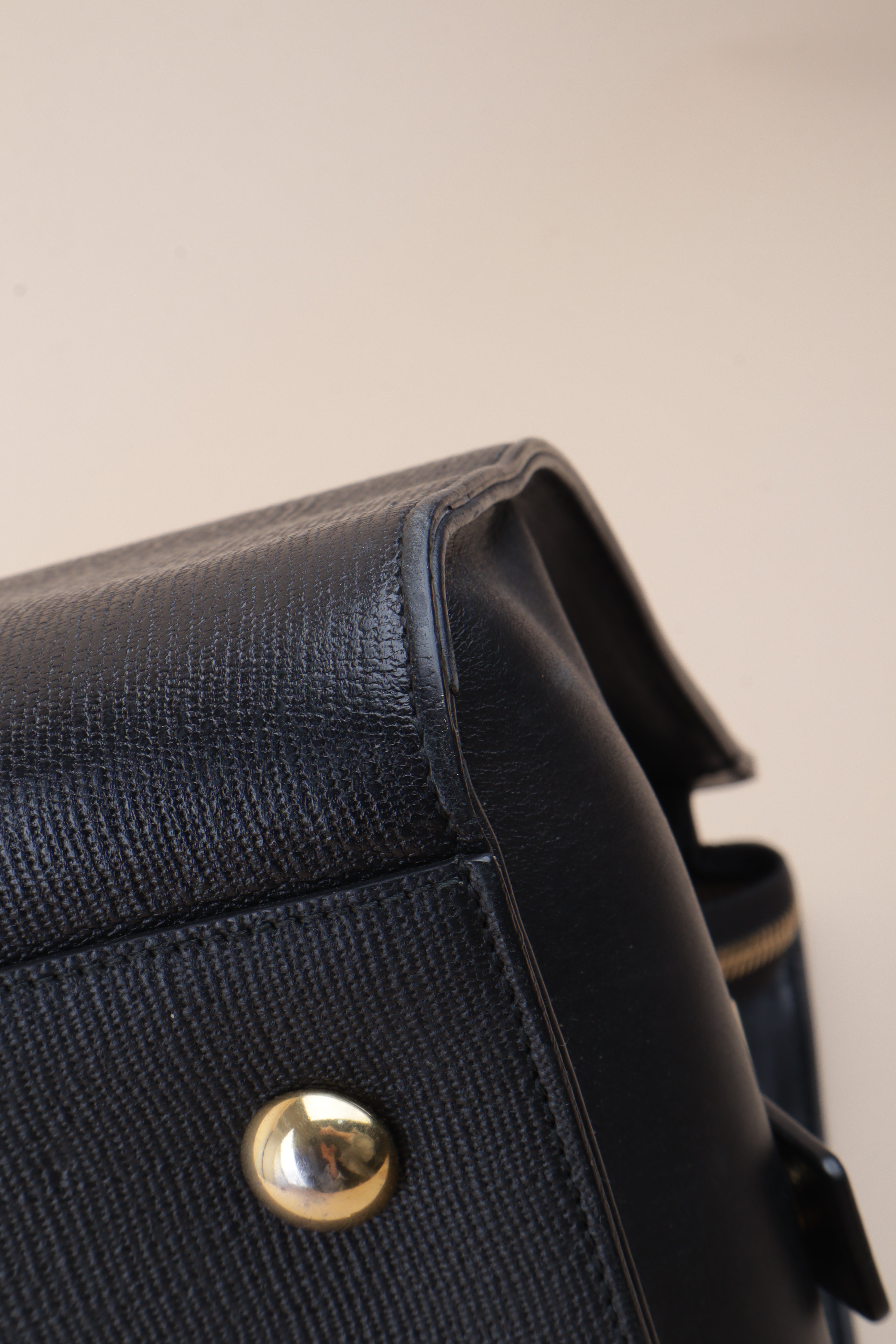 YSL Black Classic Y Cabas Tote Bag Medium Bag