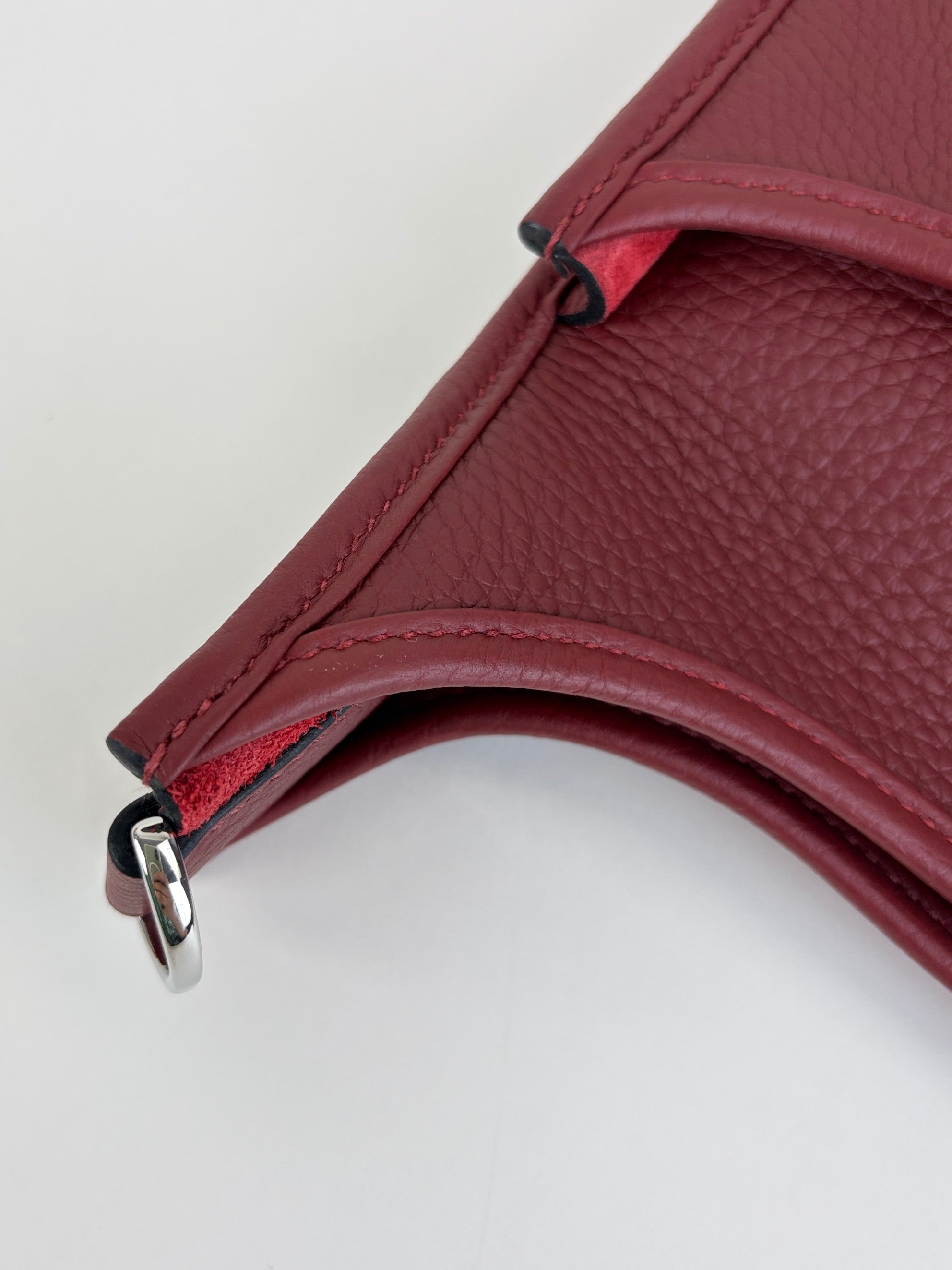 Hermes rouge Taillon Clemence Evelyne 29