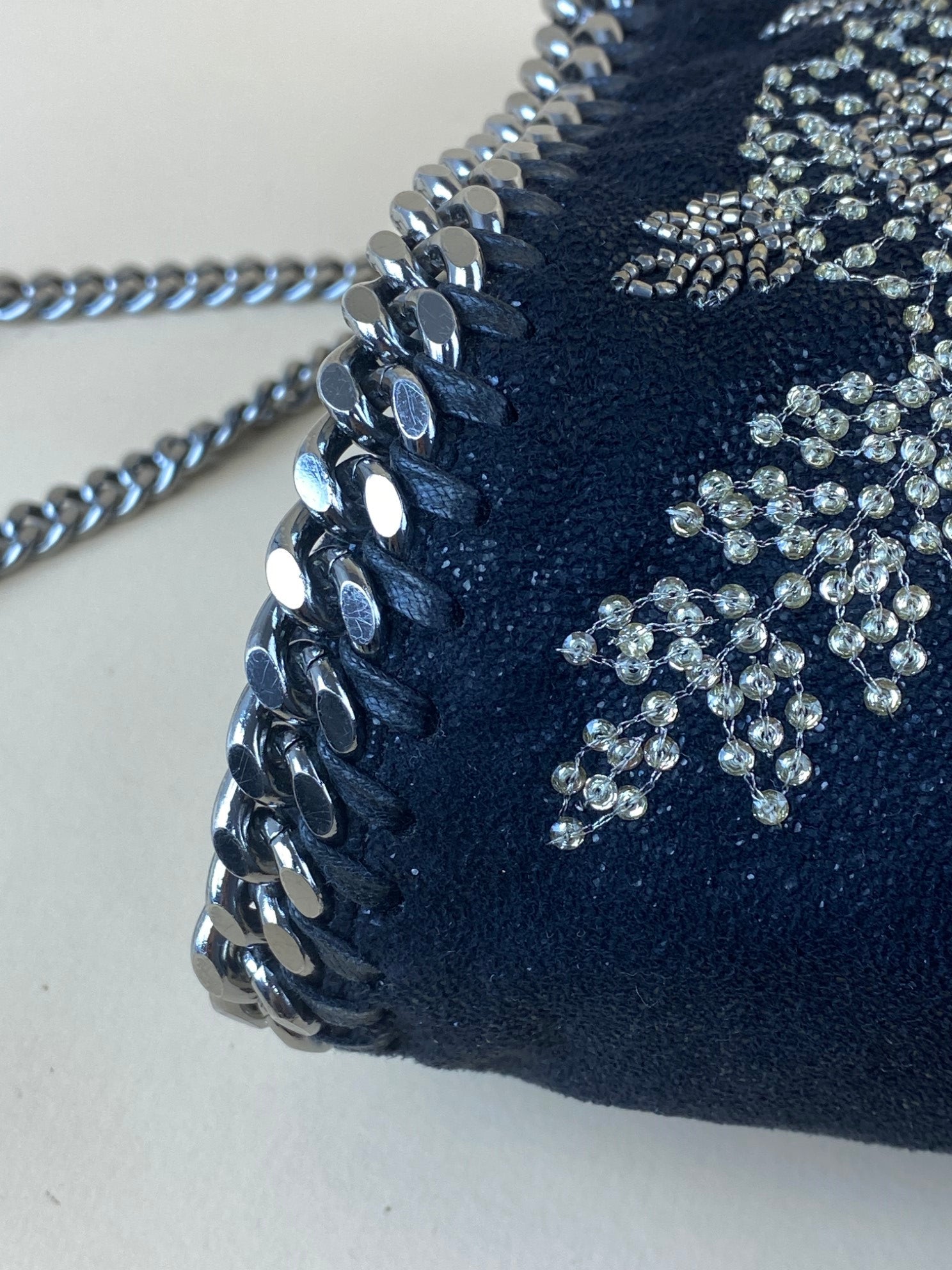 Stella Mccartney Black Falabella Mini Bag-handbag-Stella Mccartney-The Closet Egypt
