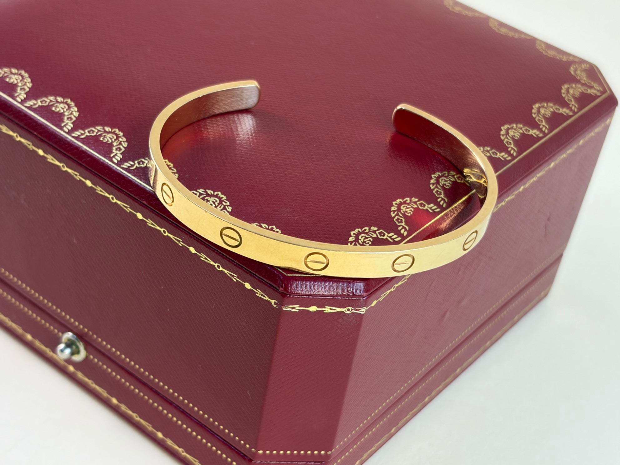 Cartier Love cuff open bracelet classic model