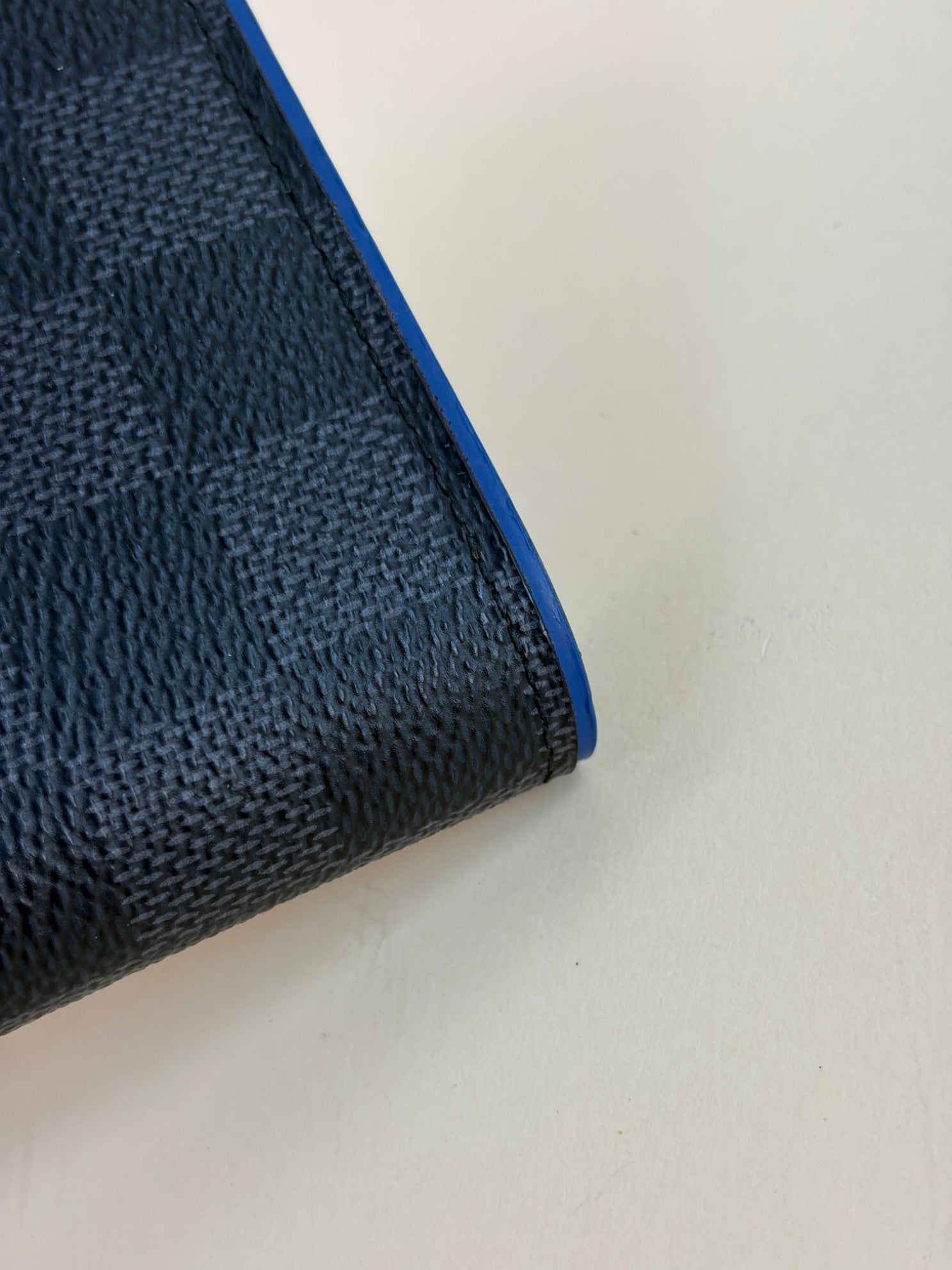 Louis Vuitton damier graphite blue multiple wallet