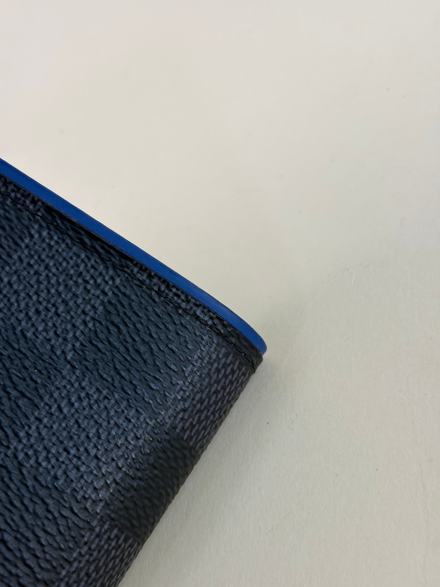 Louis Vuitton damier graphite blue multiple wallet