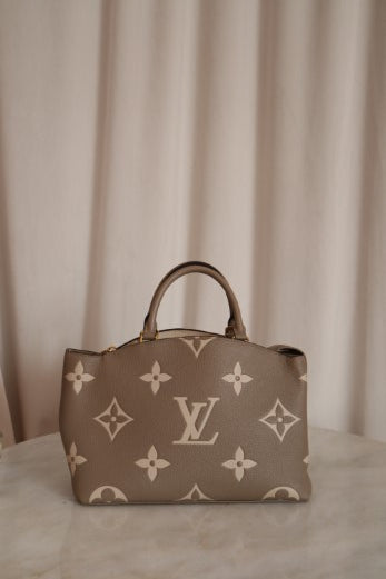 Louis Vuitton Bicolor Monogram Empreinte Petit Palais Tote Bag