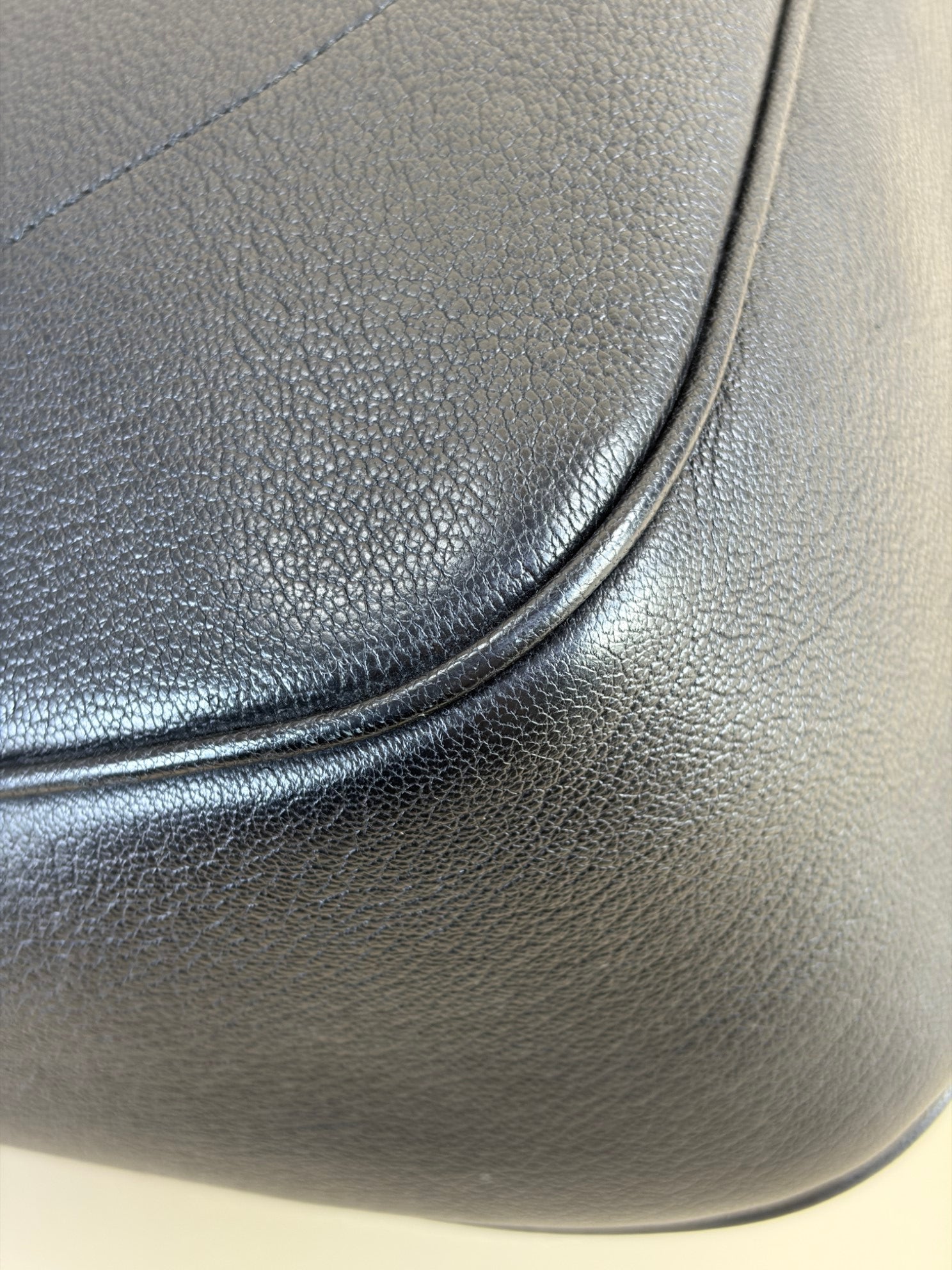 Gucci goat skin black large Aphrodite shoulder bag