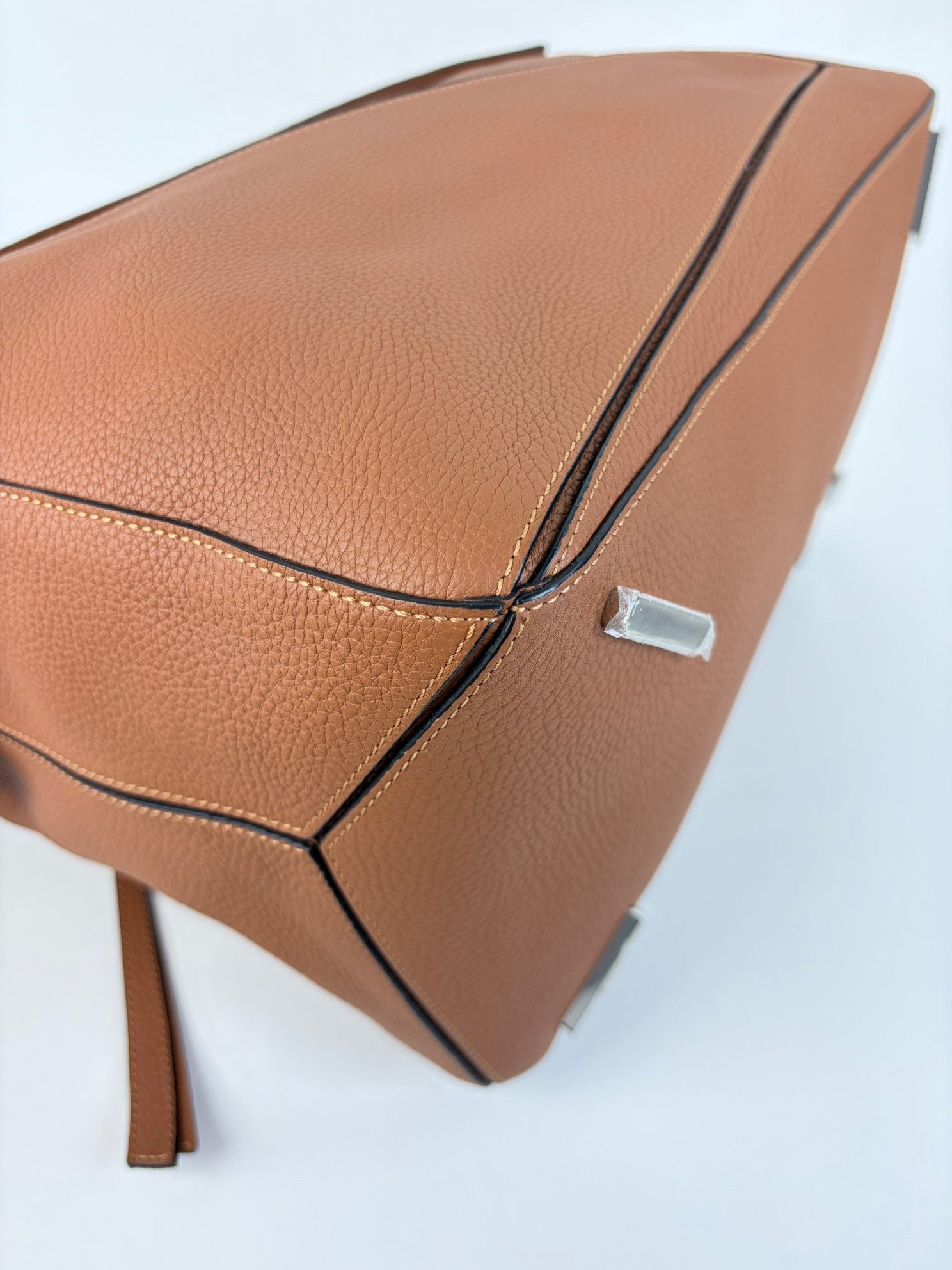 Loewe brown calfskin XL large classic puzzle bag
