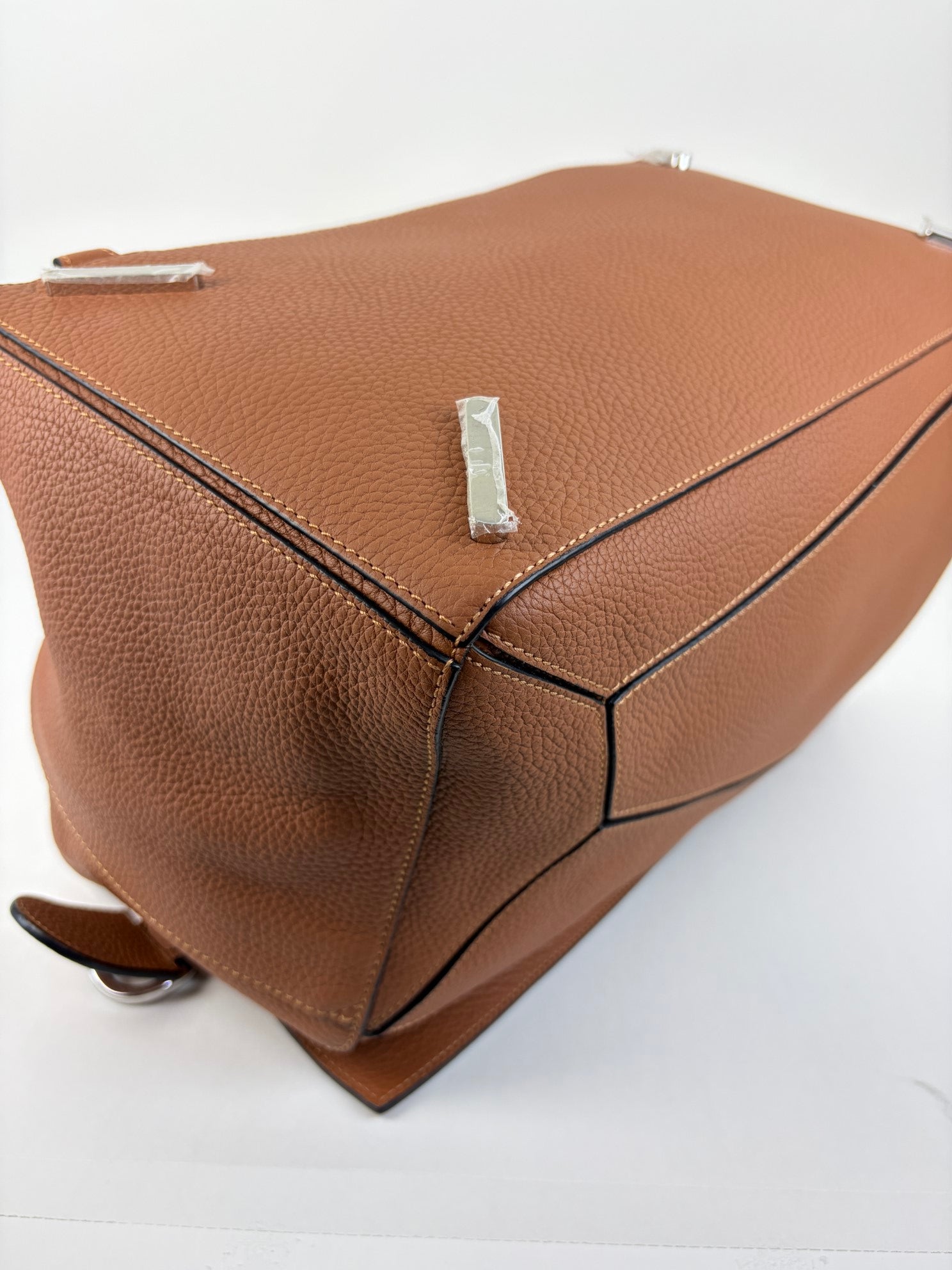 Loewe brown calfskin XL large classic puzzle bag