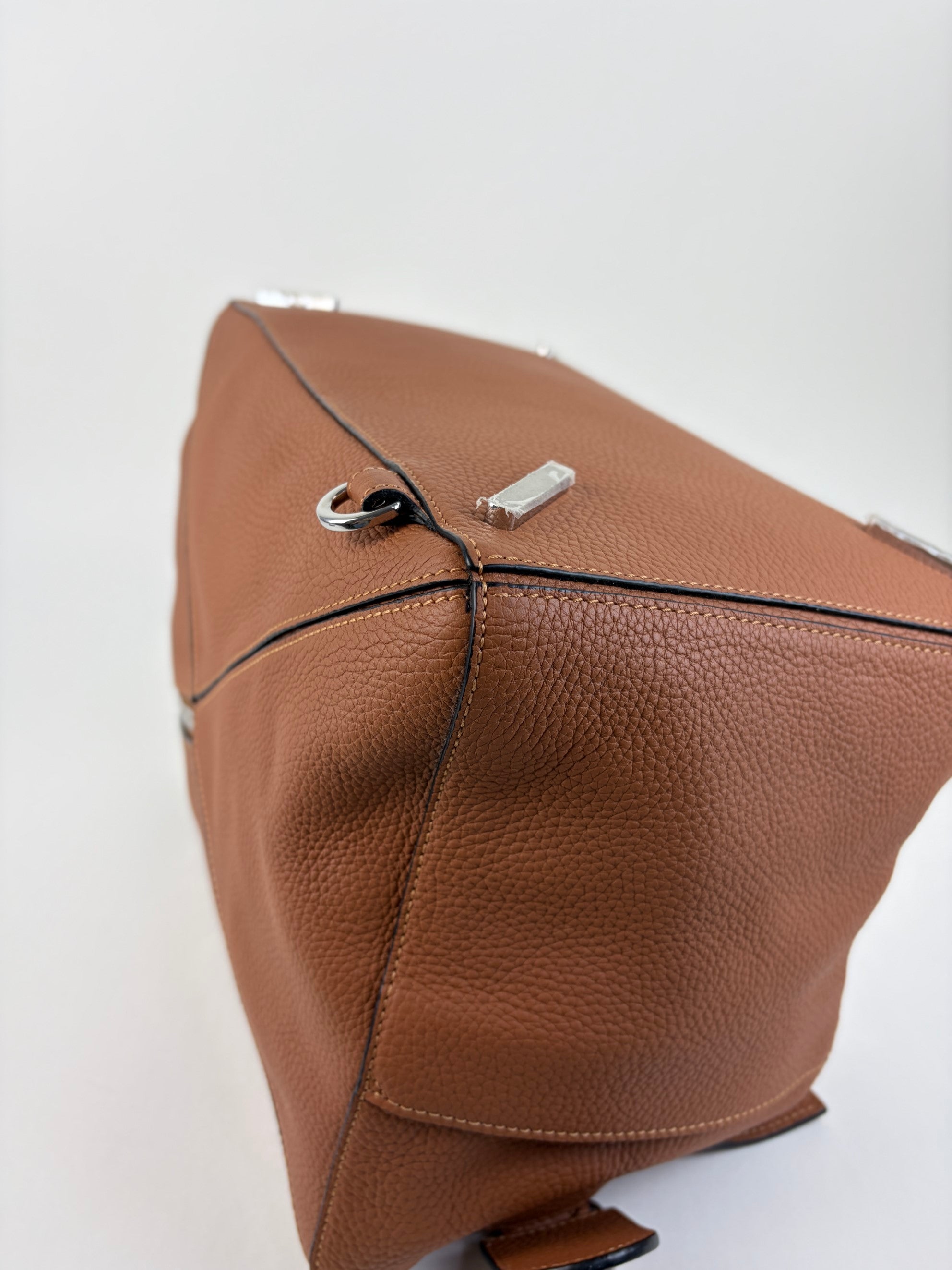 Loewe brown calfskin XL large classic puzzle bag