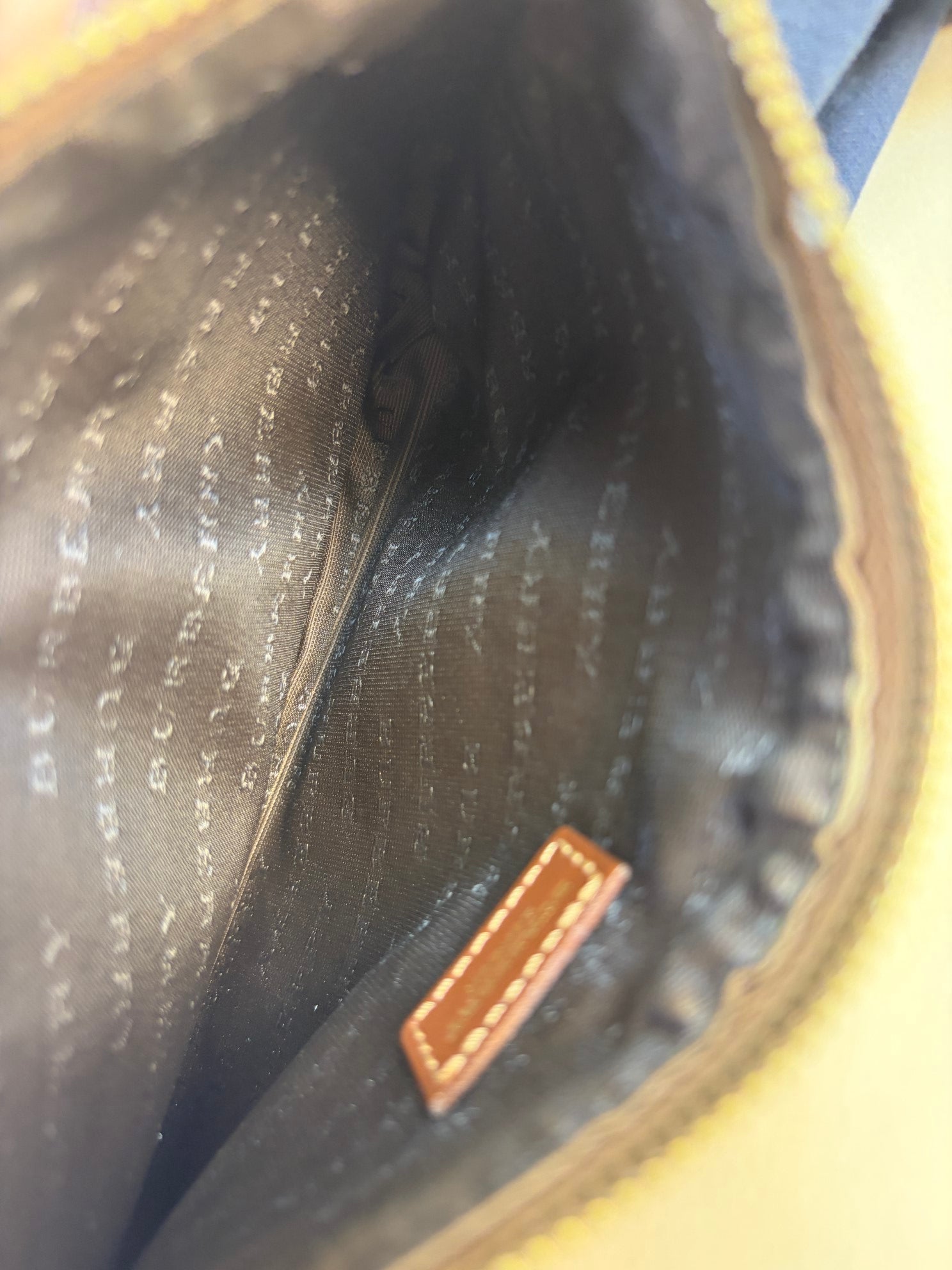 Burberry beige/brown Haymarket mini pochette