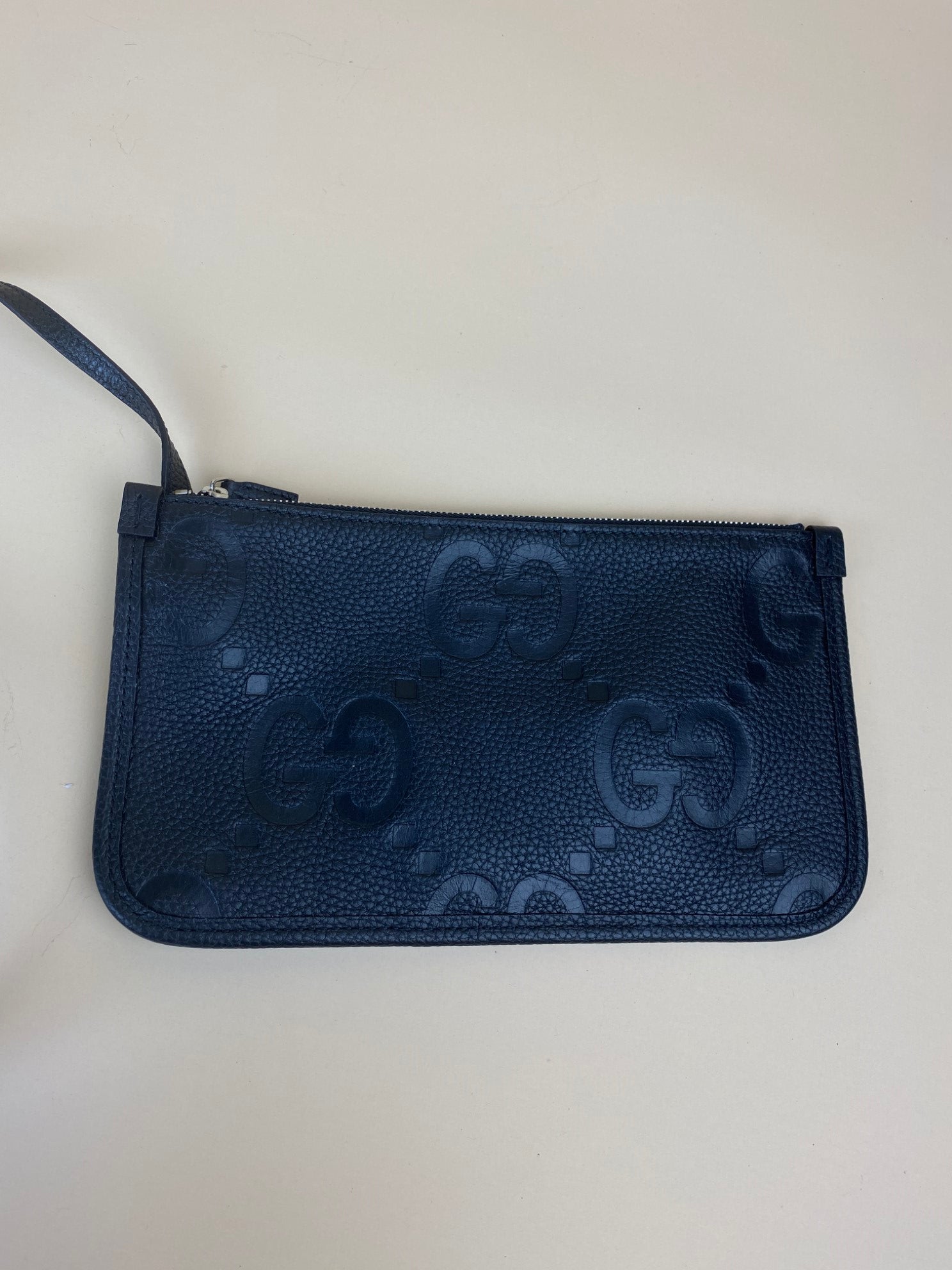 Gucci Black GG Large Jumbo Shopping Tote Bag with Pouch-handbag-Gucci-The Closet Egypt