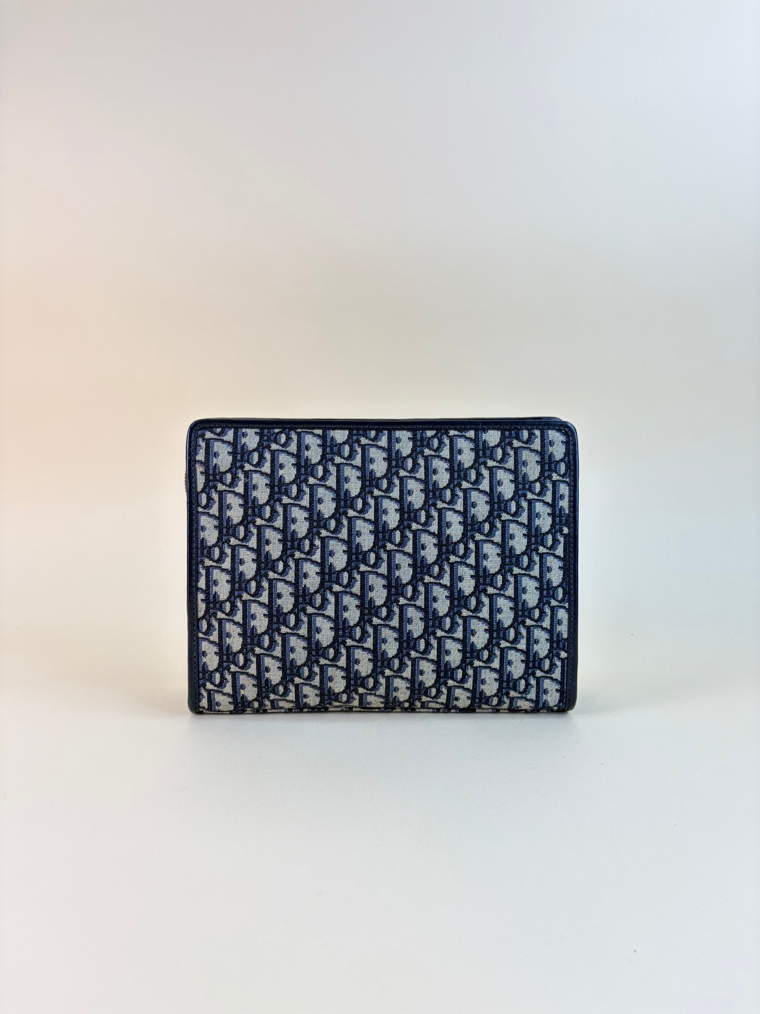 Christian Dior Blue oblique 30 Montaigne dea Pouch