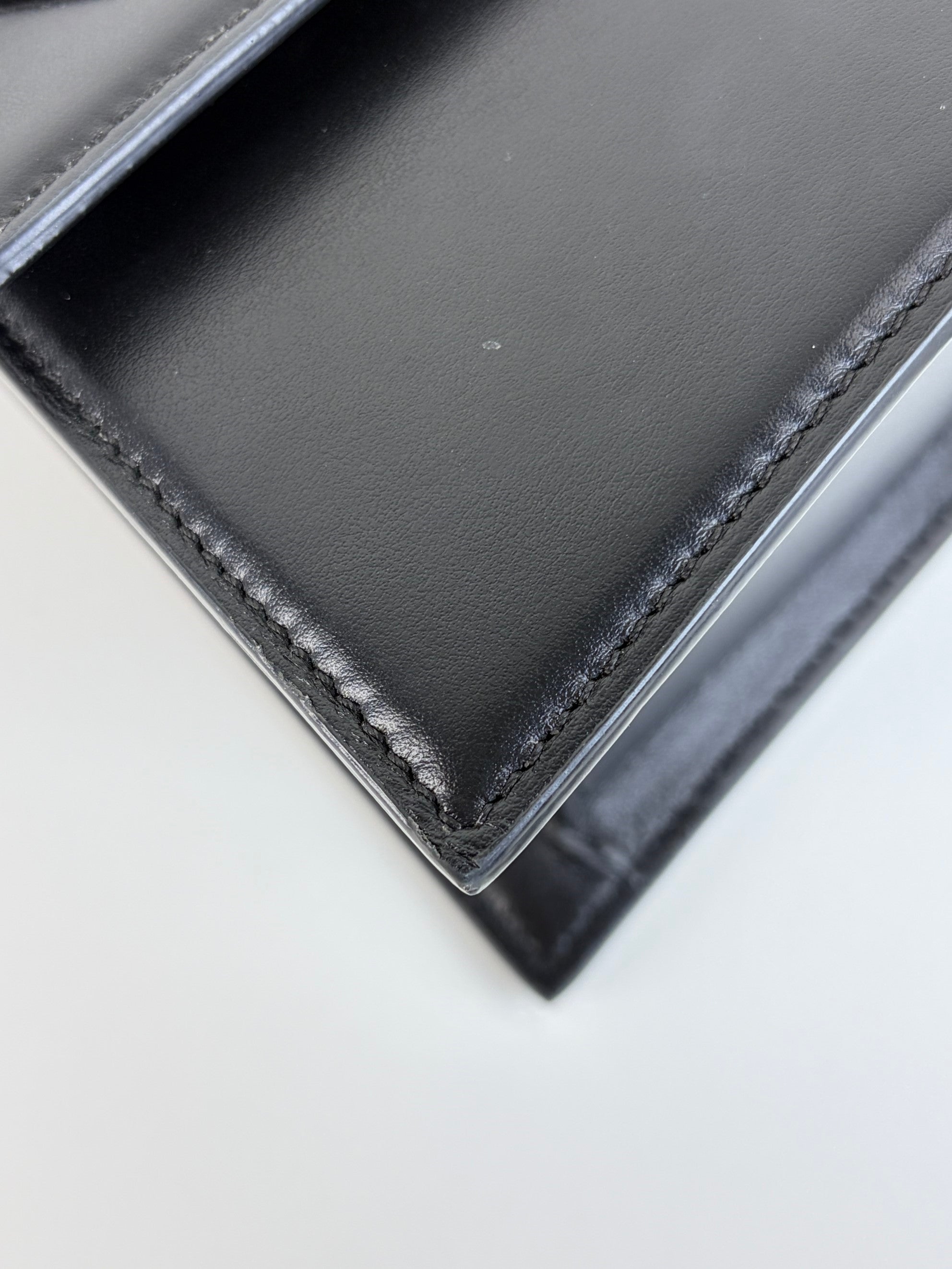 Jacques's black leather the medium Chiqui to handbag