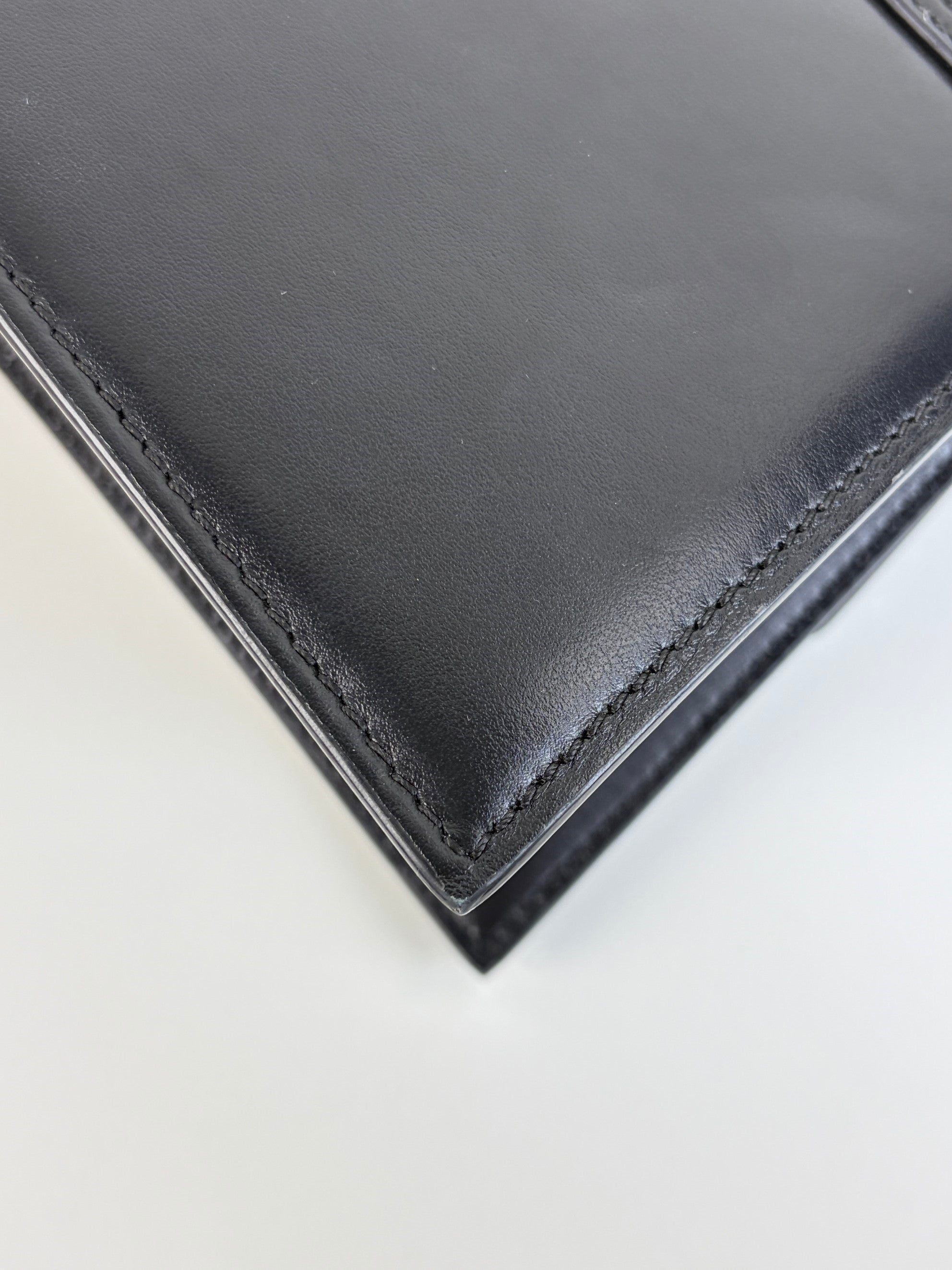 Jacques's black leather the medium Chiqui to handbag