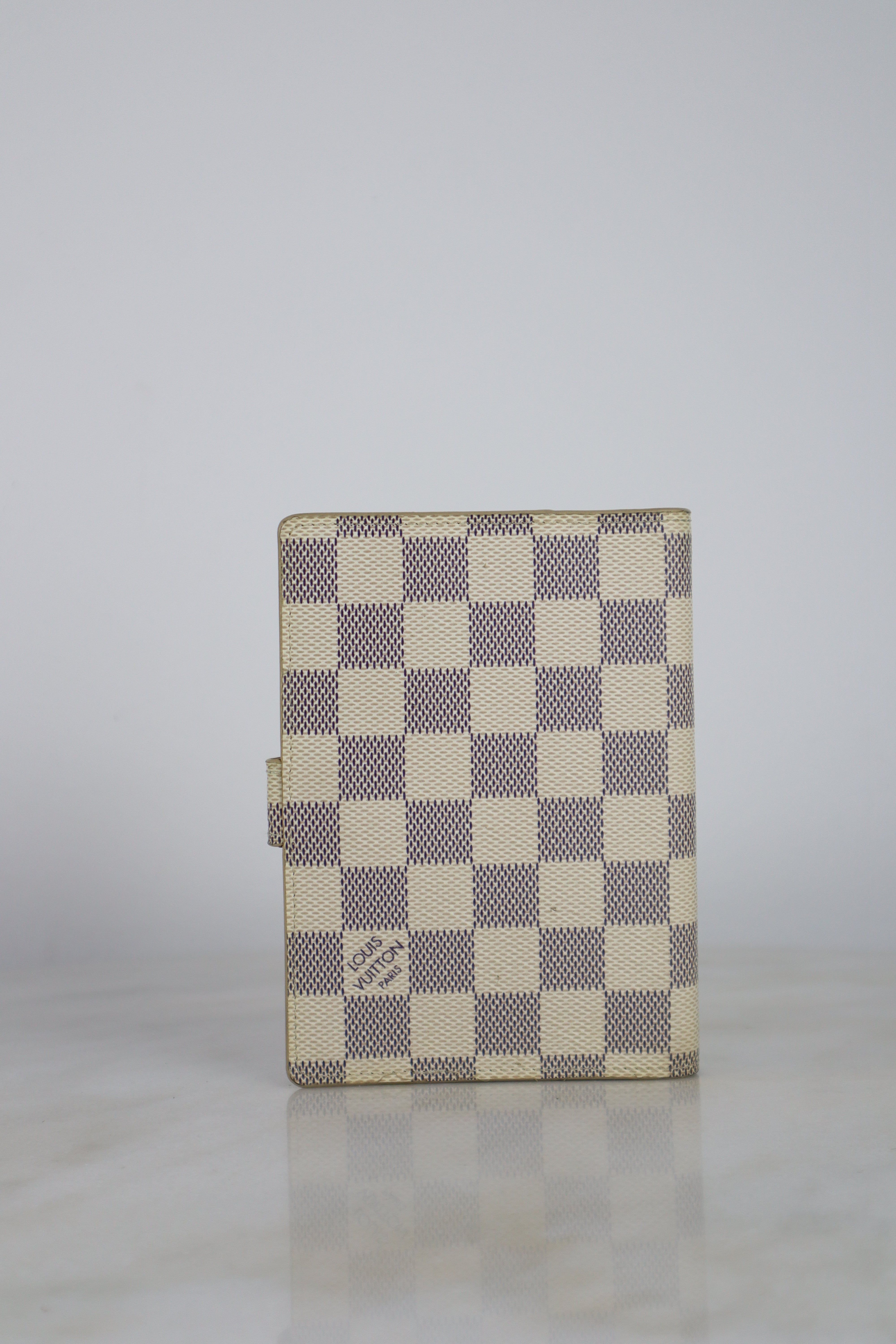 Louis Vuitton Damier Azur Note Book Ring PM Agenda Cover