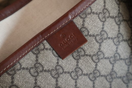 Gucci Bicolor GG Sherry Tote Bag