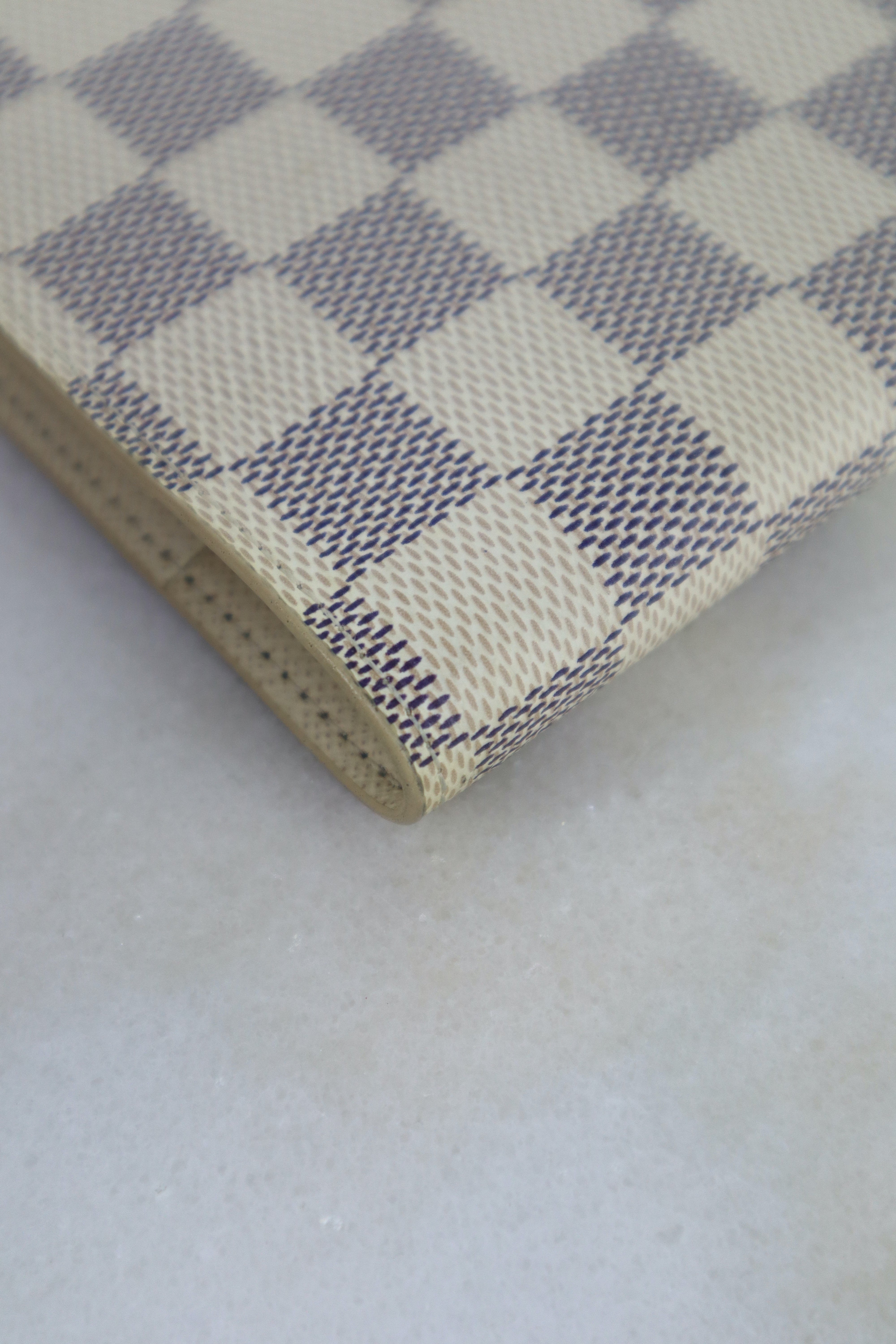 Louis Vuitton Damier Azur Note Book Ring PM Agenda Cover