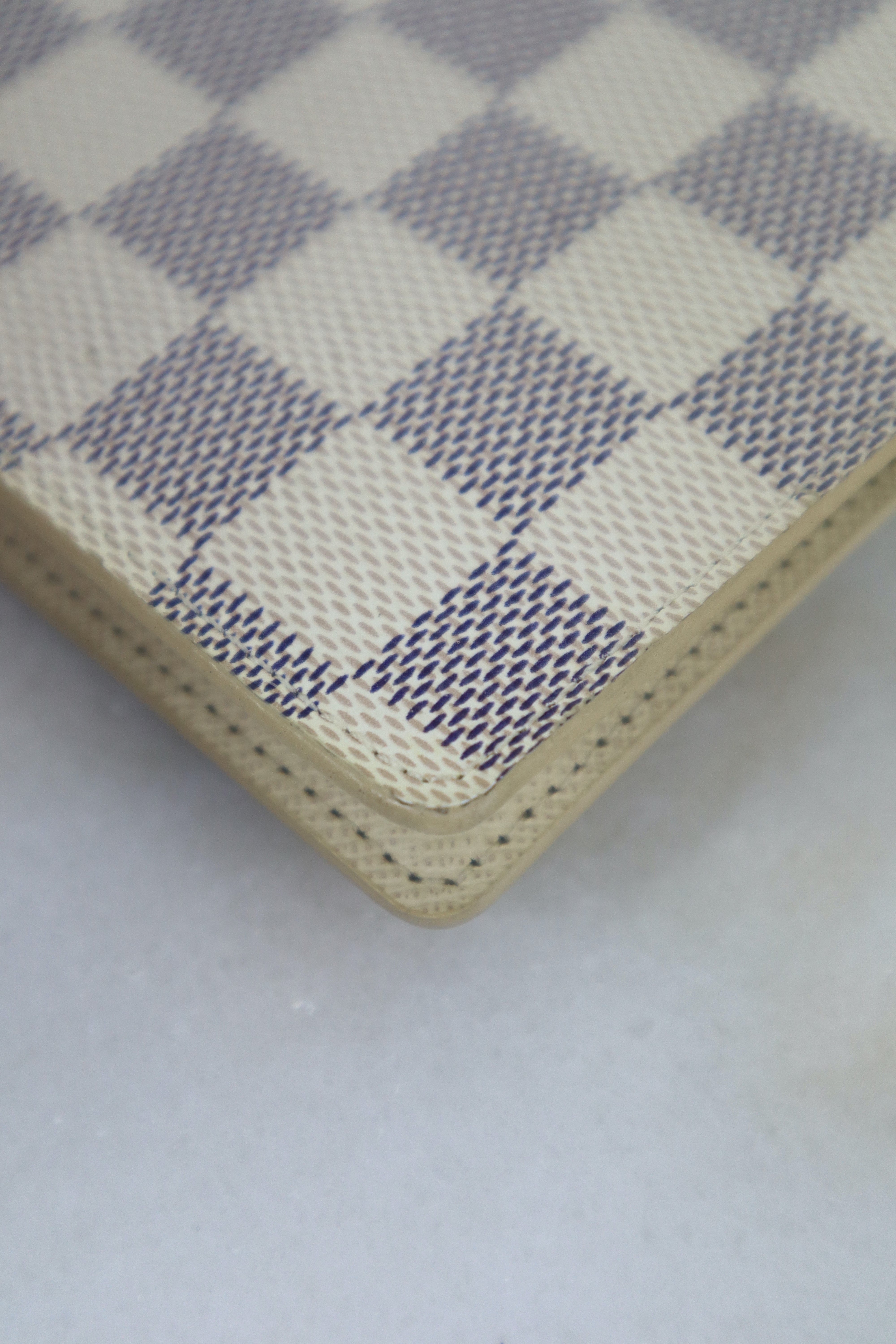 Louis Vuitton Damier Azur Note Book Ring PM Agenda Cover