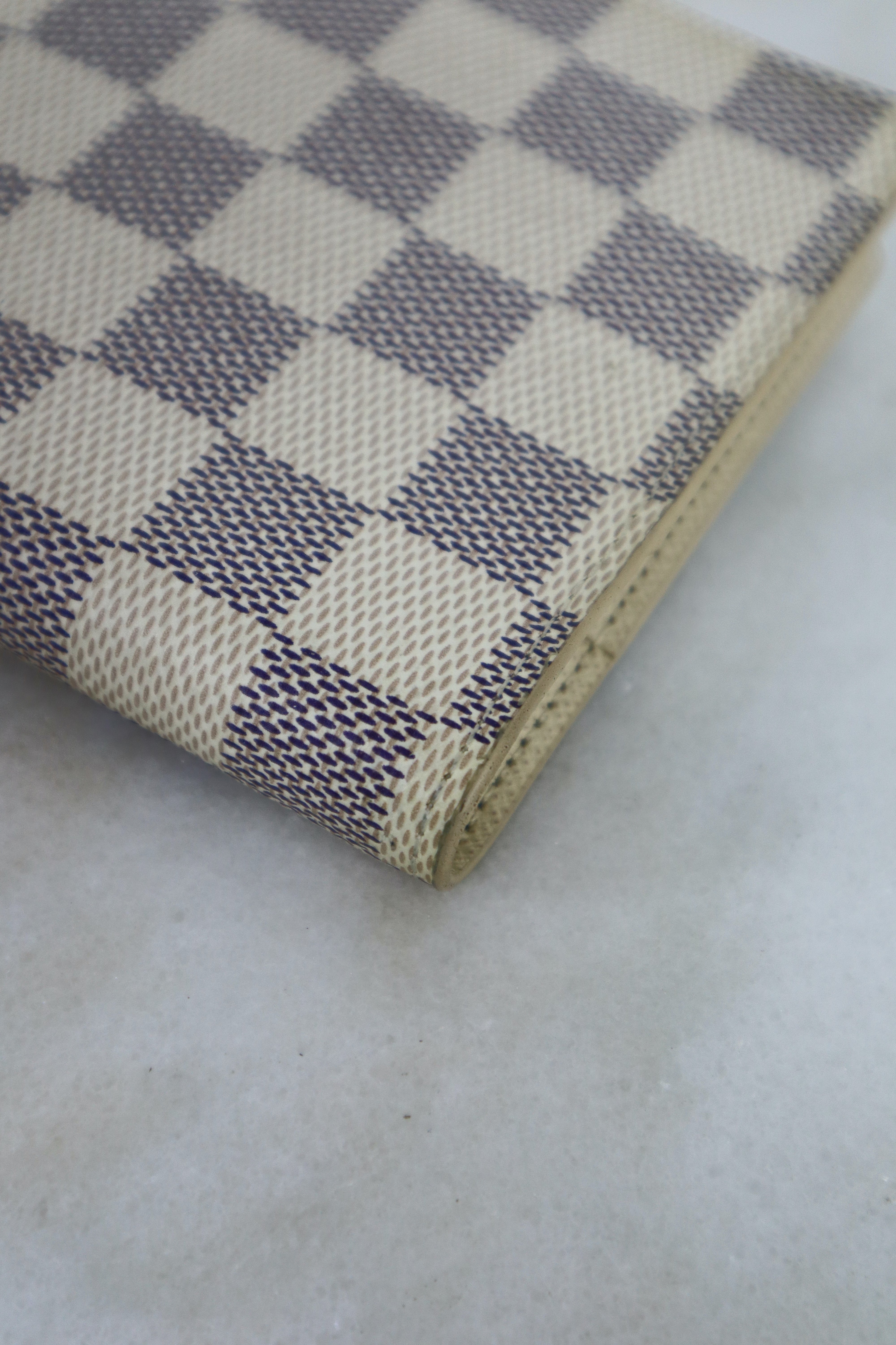 Louis Vuitton Damier Azur Note Book Ring PM Agenda Cover