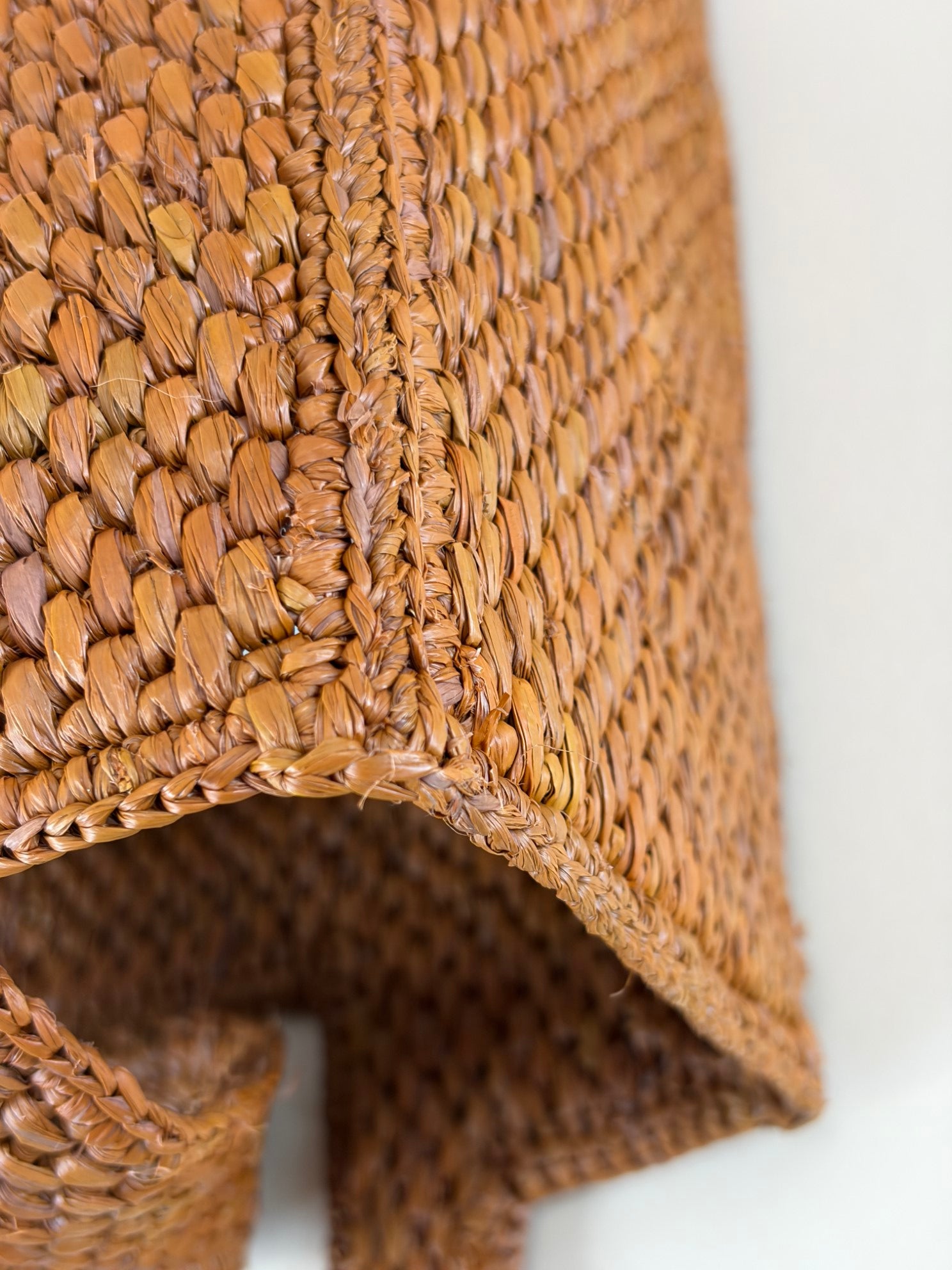 Loewe Bicolor Paula's Ibiza Raffia Font Small Tote Bag