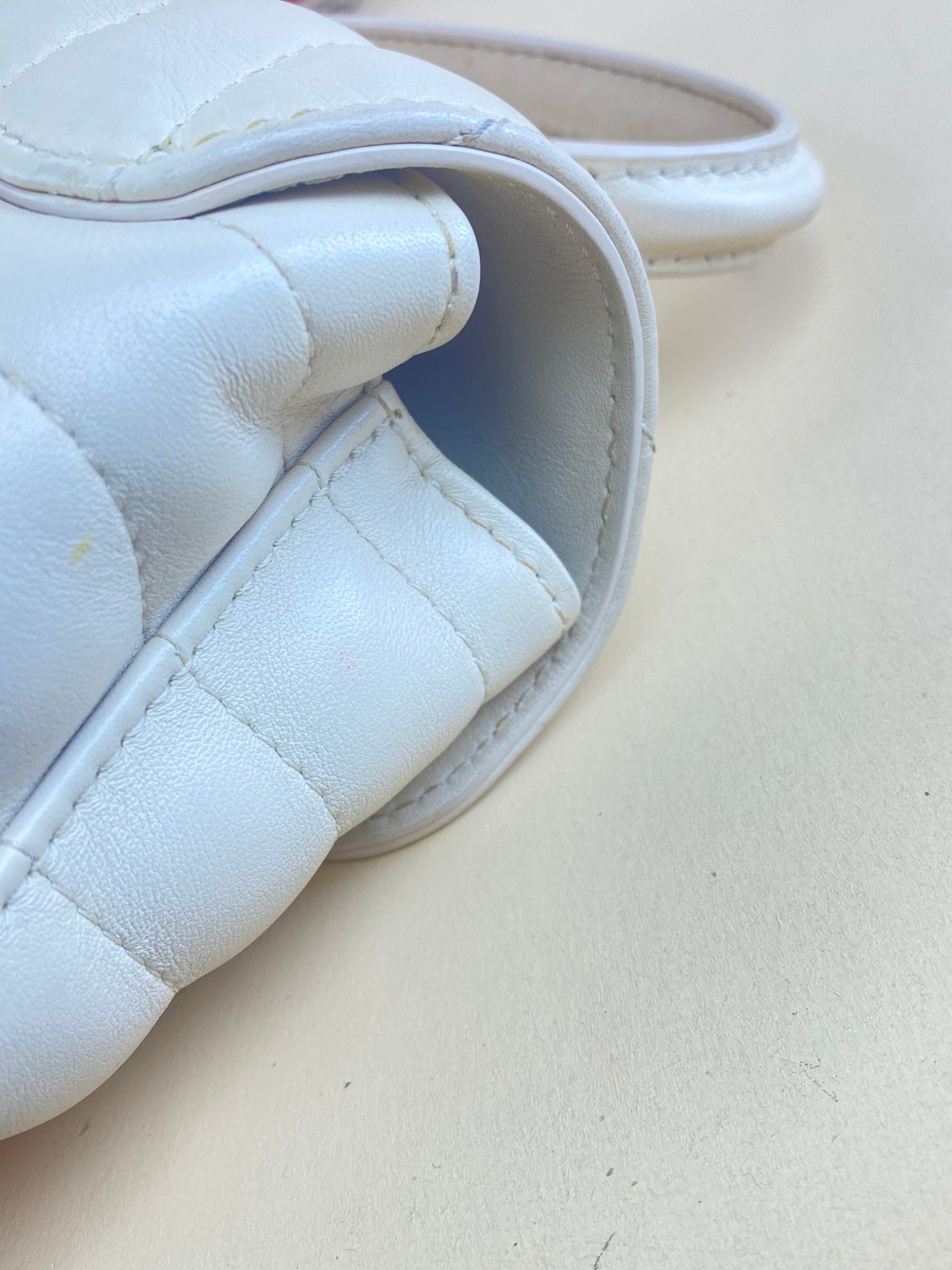 Louis Vuitton Beige Hold Me New Wave Top Handle Bag