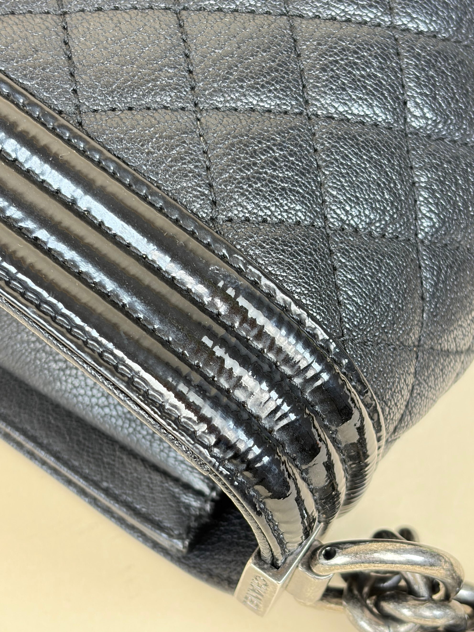 Chanel Black Boy Medium Bag