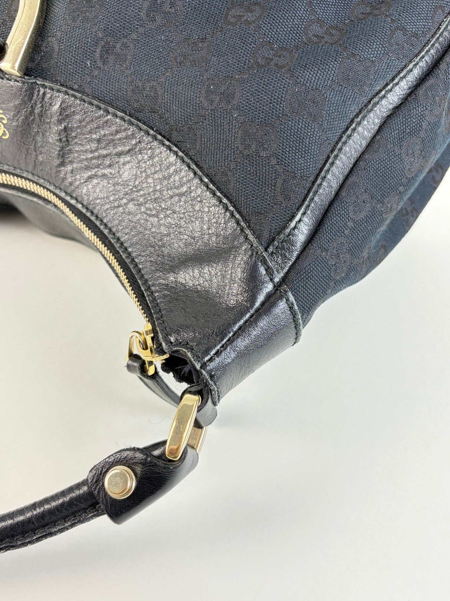 Gucci gg monogram canvas D-RING large hpbo